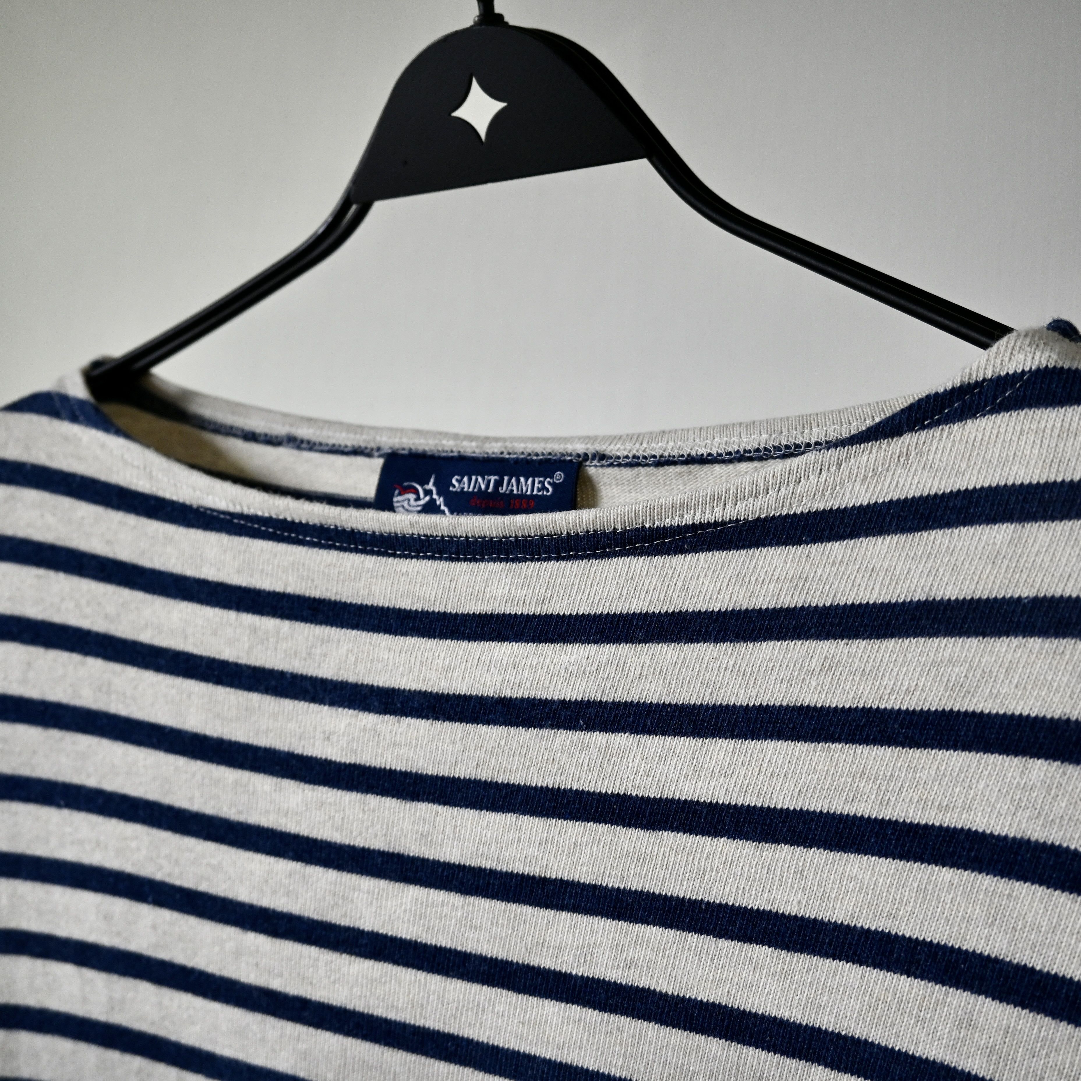 Saint James SAINT JAMES "OUESSON" heavyweight cotton breton shirt, 4/M Size US M / EU 48-50 / 2 - 6 Thumbnail