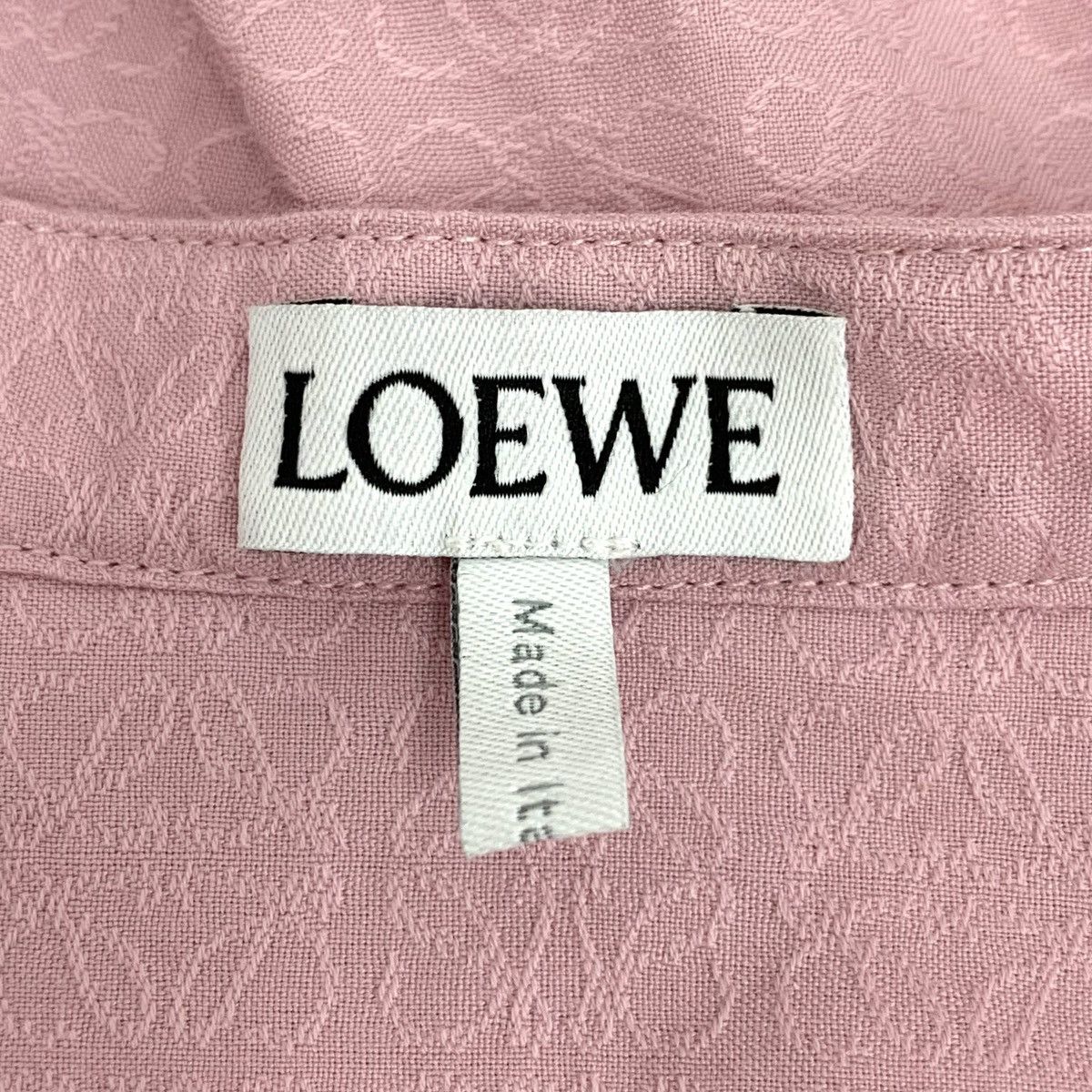 Loewe Loewe Pink Subtle All-over Printed Long Sleeve Shirt K26WX Size XS / US 0-2 / IT 36-38 - 5 Thumbnail