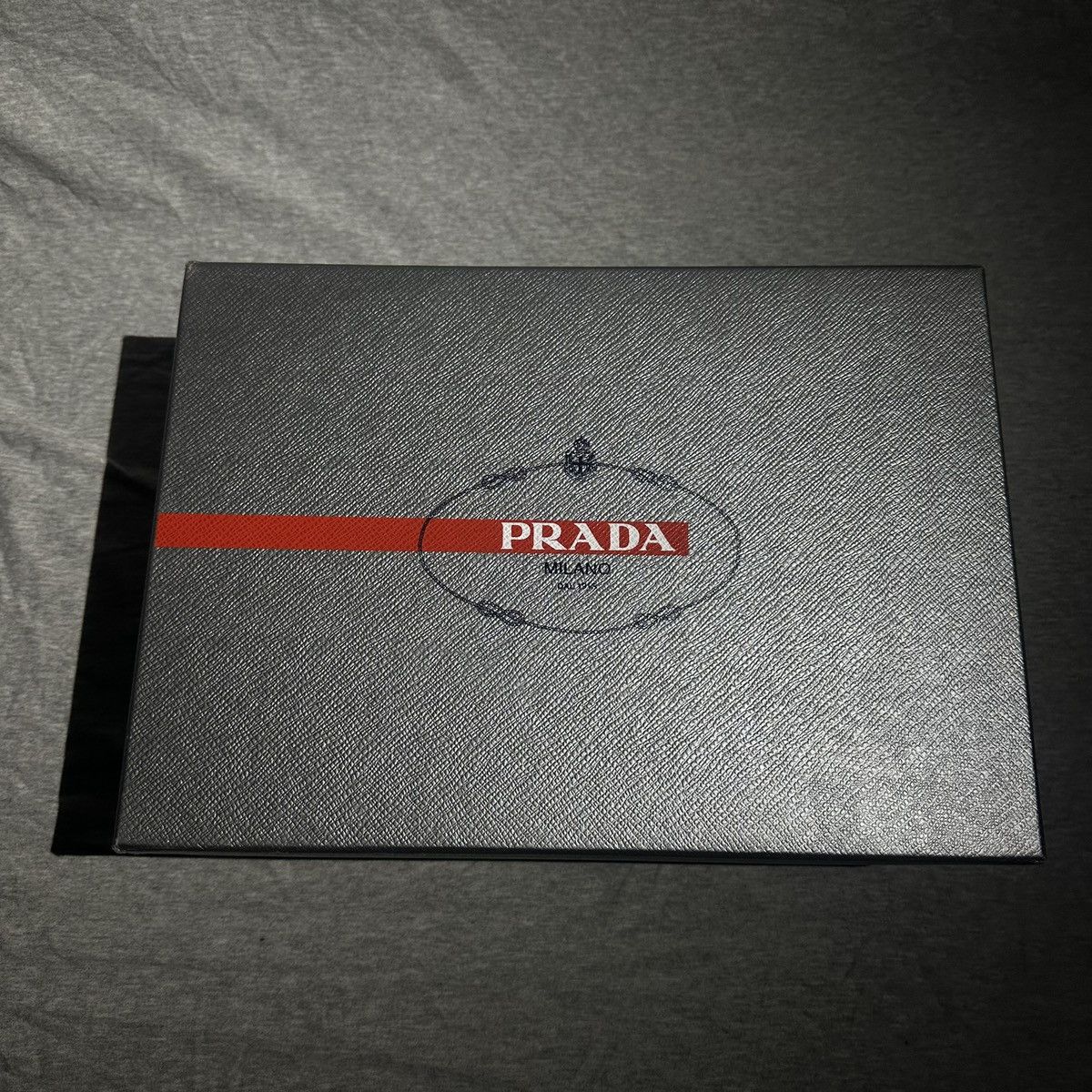 Prada PRADA Crossection Slip-On Knit Red/Black/Grey, Size 10.5 Size US 10.5 / EU 43-44 - 1 Thumbnail