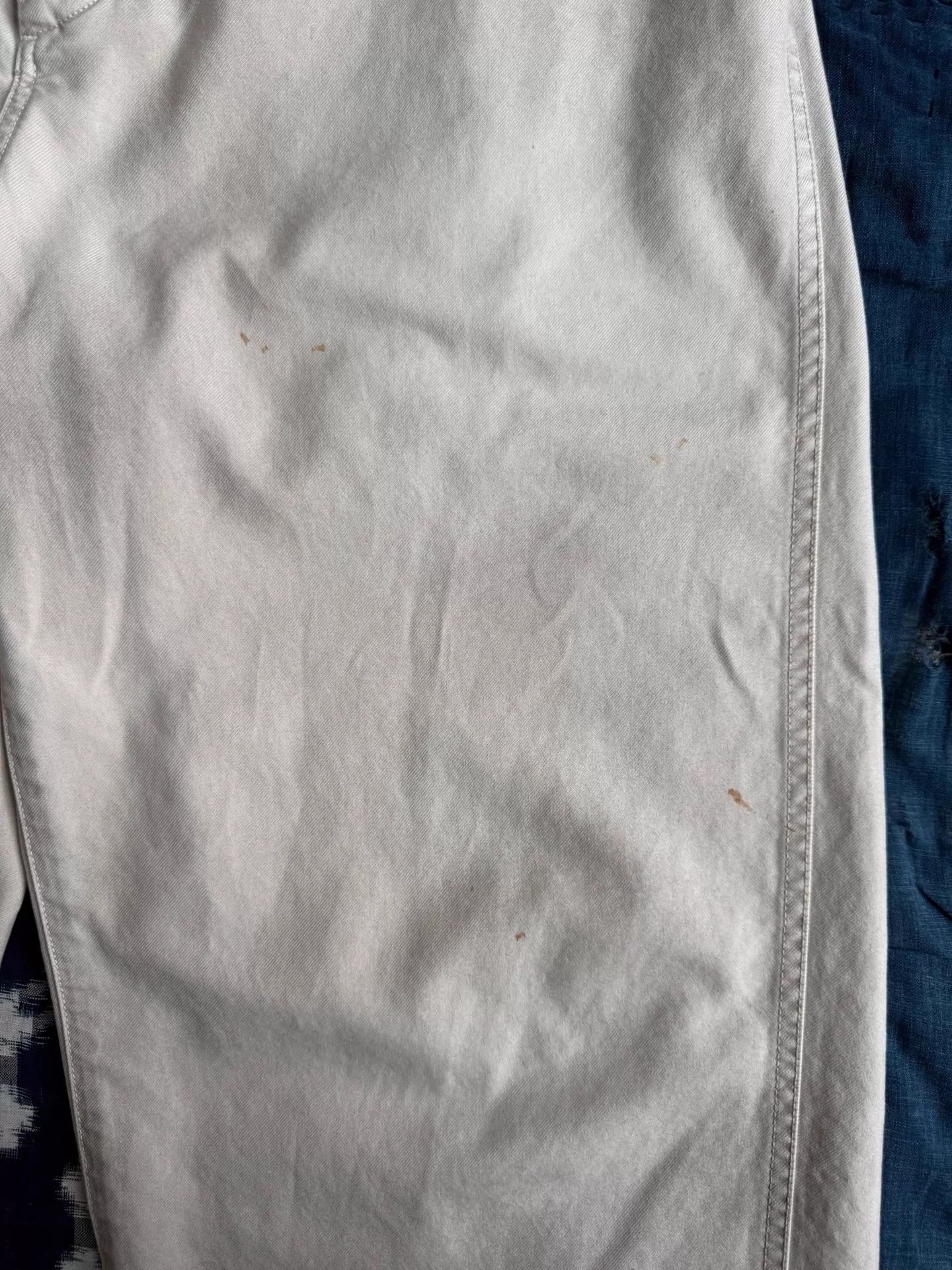 Visvim visvim 24ss carrol chino pant dmgd wash white size 2 lim Size US 32 / EU 48 - 5 Thumbnail