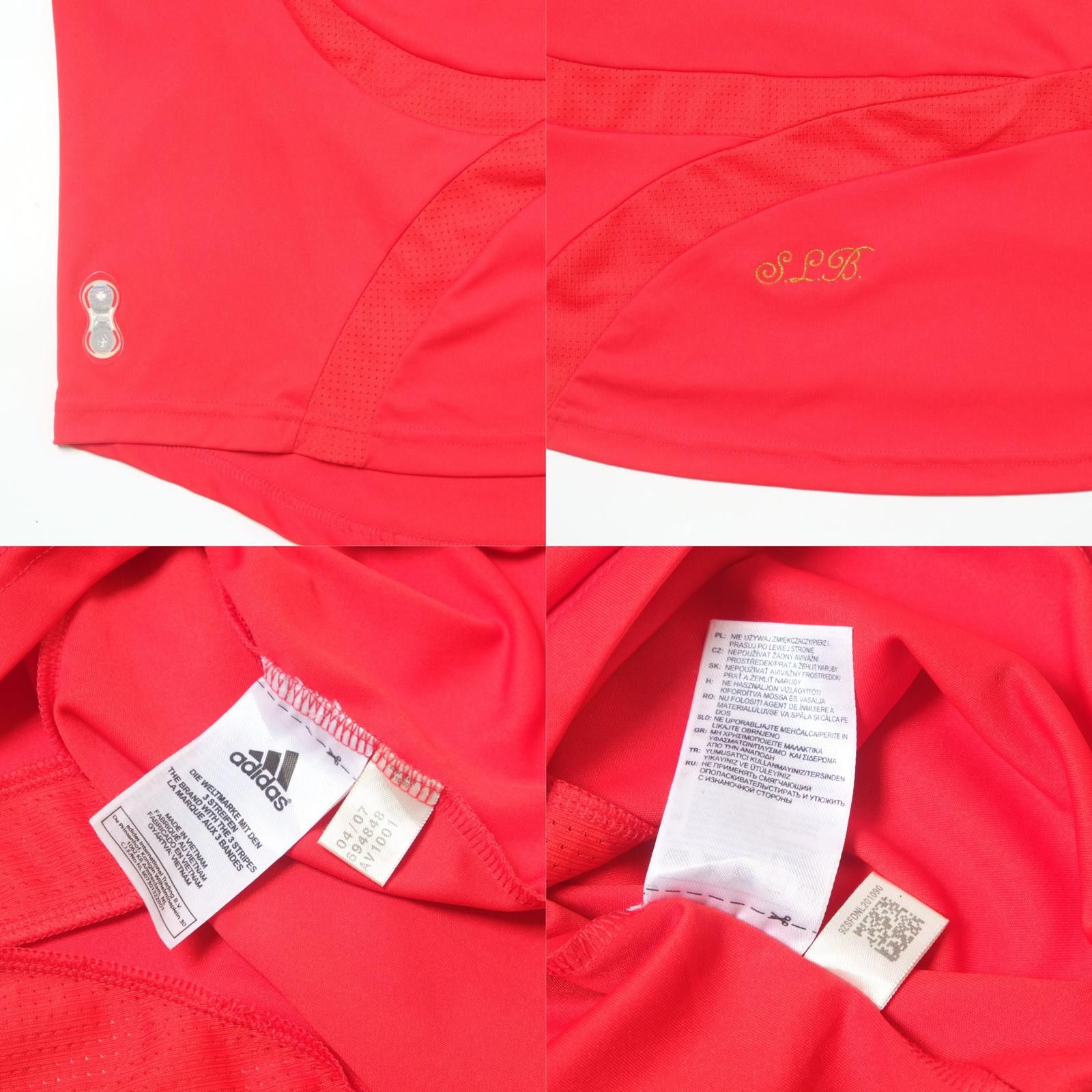 Adidas 2007/08 Benfica Home Shirt Adidas (XL/2XL) Size US XL / EU 56 / 4 - 6 Thumbnail