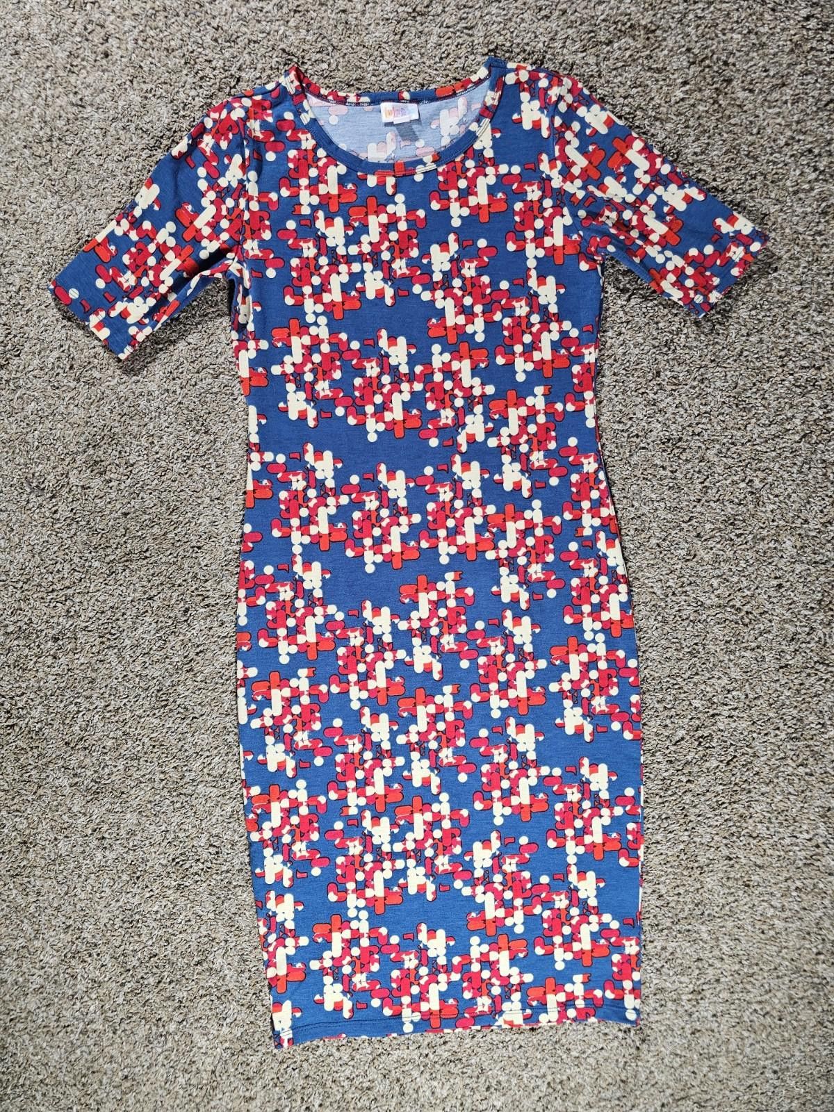 Other Vibrant LULAROE Midi Dress - Perfect for Any Occasion Size XS / US 0-2 / IT 36-38 - 1 Thumbnail