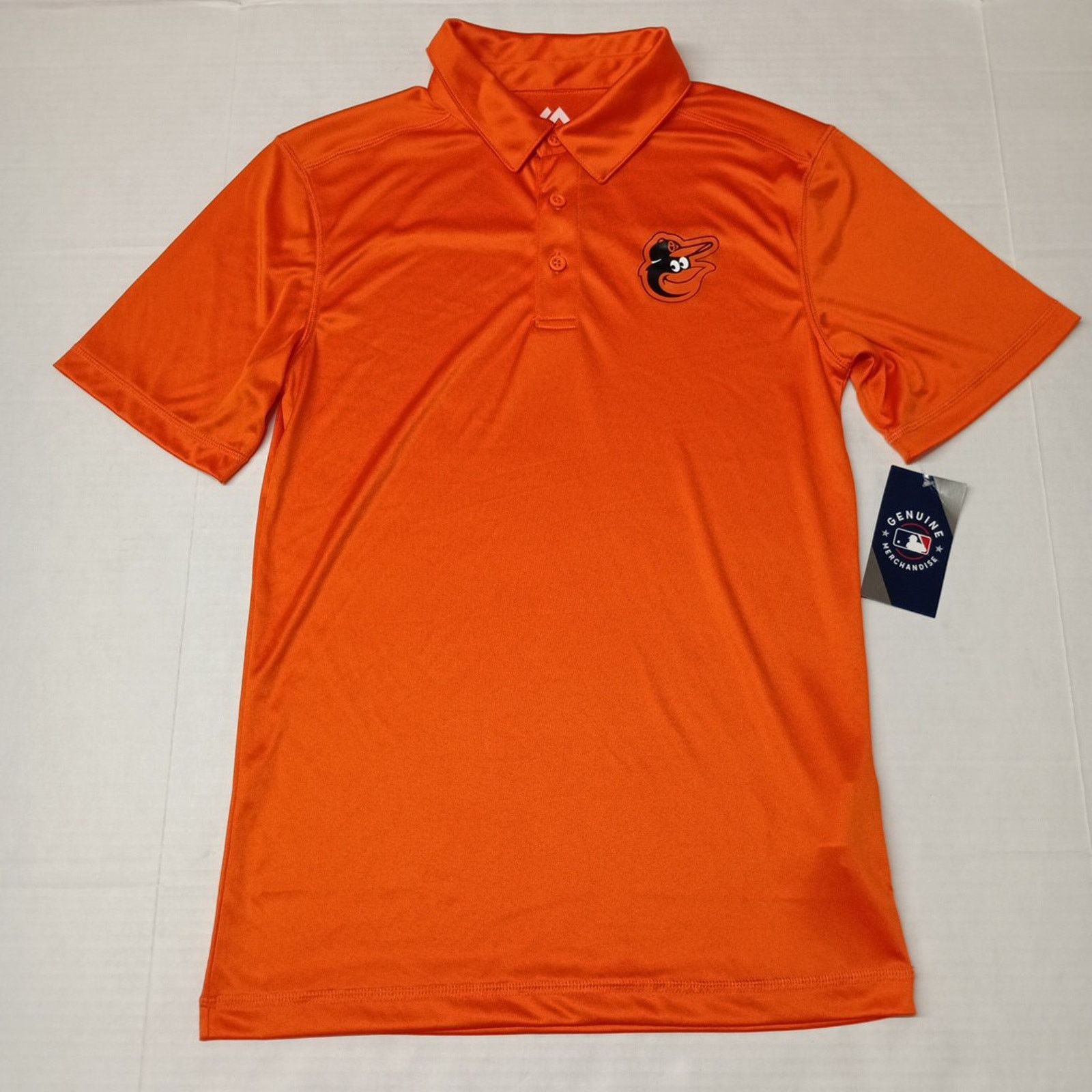 Majestic Majestic Baltimore Orioles Polo Shirt Men's S Orange MLB Size US S / EU 44-46 / 1 - 1 Thumbnail