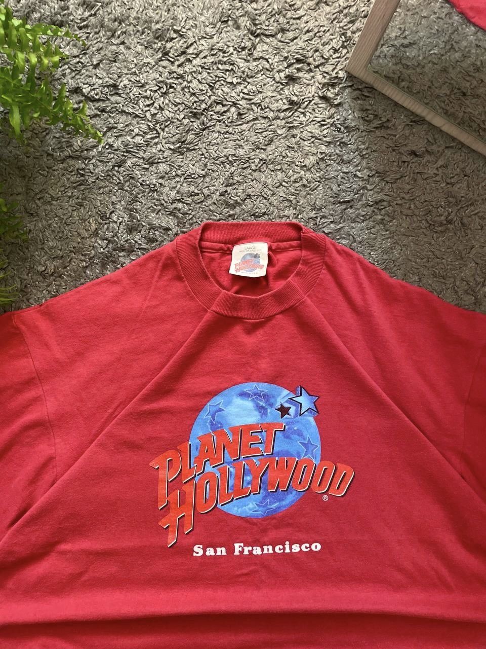 Planet Hollywood × Vintage 90s Planet Hollywood T-Shirt Streetwear Vintage Big Logo Y2k Size US L / EU 52-54 / 3 - 8 Thumbnail