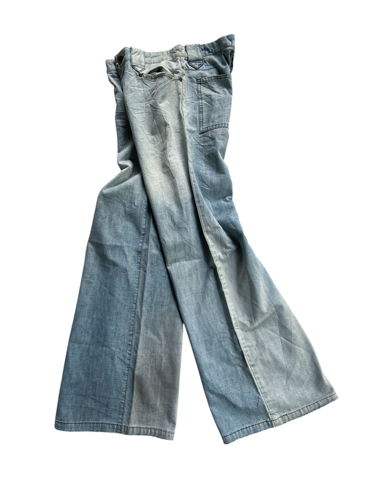 gomme GOMME HOMME BLUE WASHED BAGGY JEANS Size US 31 - 2 Thumbnail