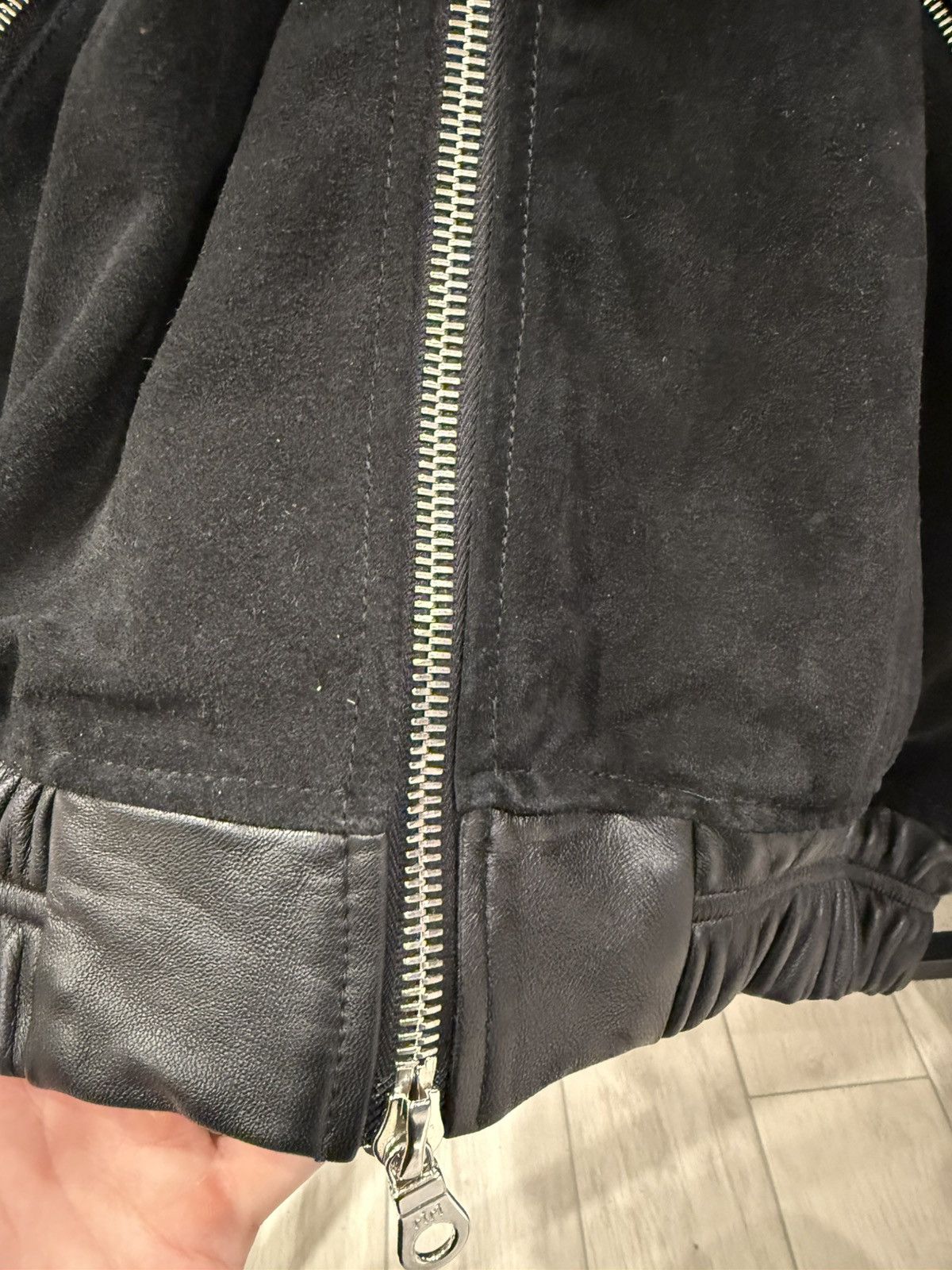 Other Davide Suede Hooded Bomber Size US XL / EU 56 / 4 - 4 Thumbnail