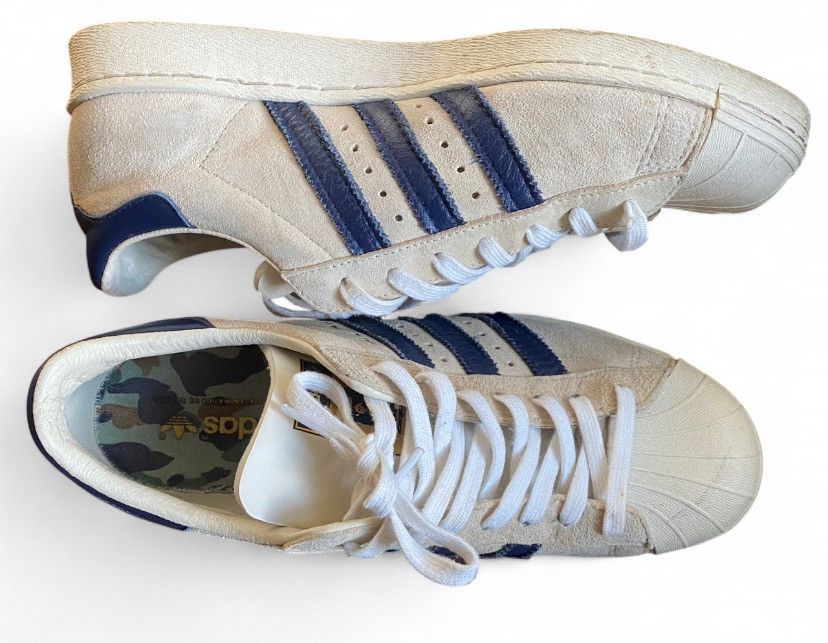 adidas gazelle silver green womens Undefeated X Bape X Adidas Sneakers – Bklynaffair main image 1
