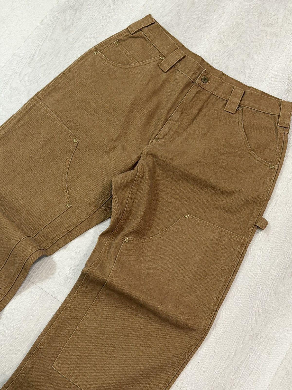Justin Justin Original Workwear Double Knee Carpenter Pants JX7064 Size US 36 / EU 52 - 5 Thumbnail