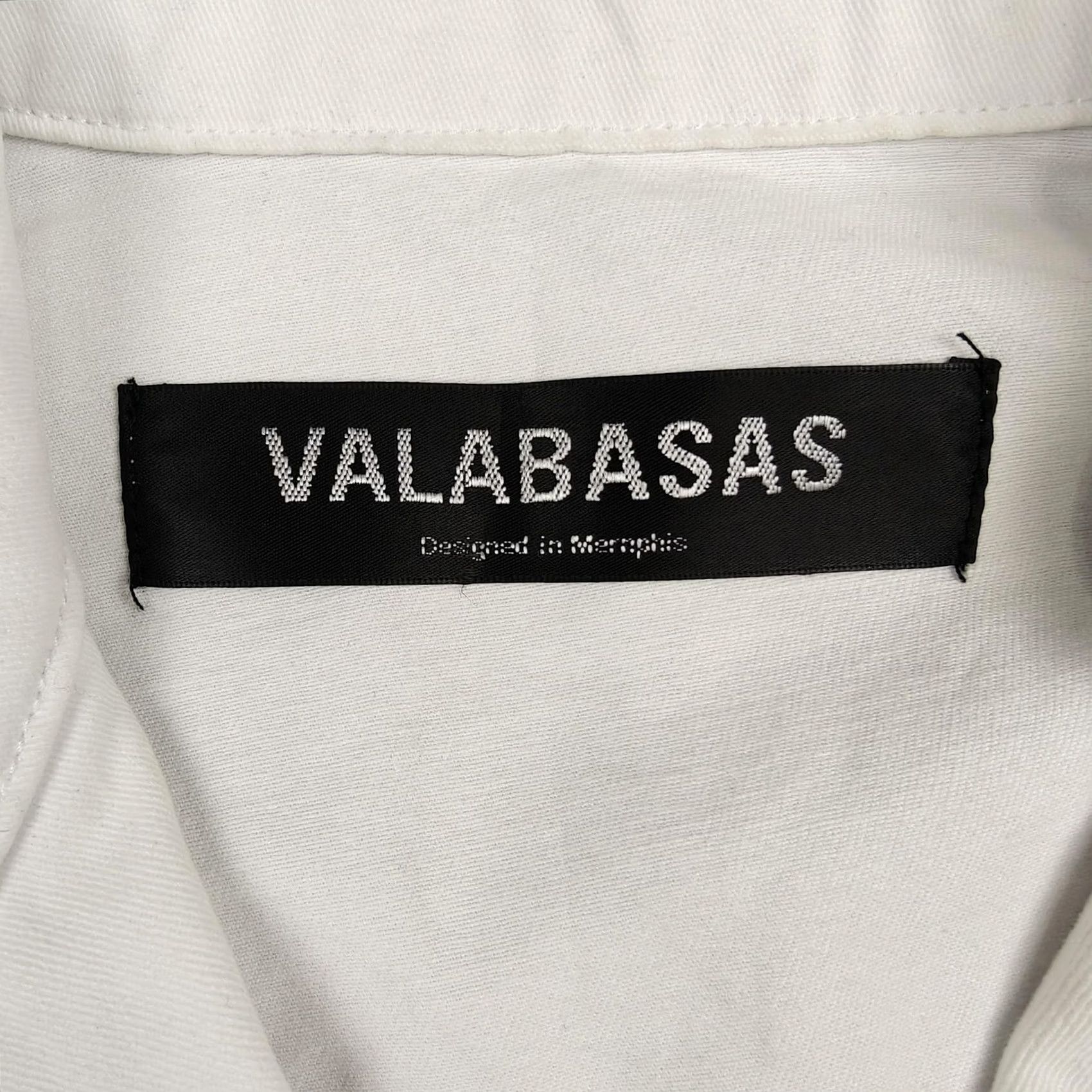 Vintage Valabasas Shirt Mens M White Rhinestone Short Sleeve Button-Up Casual Size US M / EU 48-50 / 2 - 4 Thumbnail