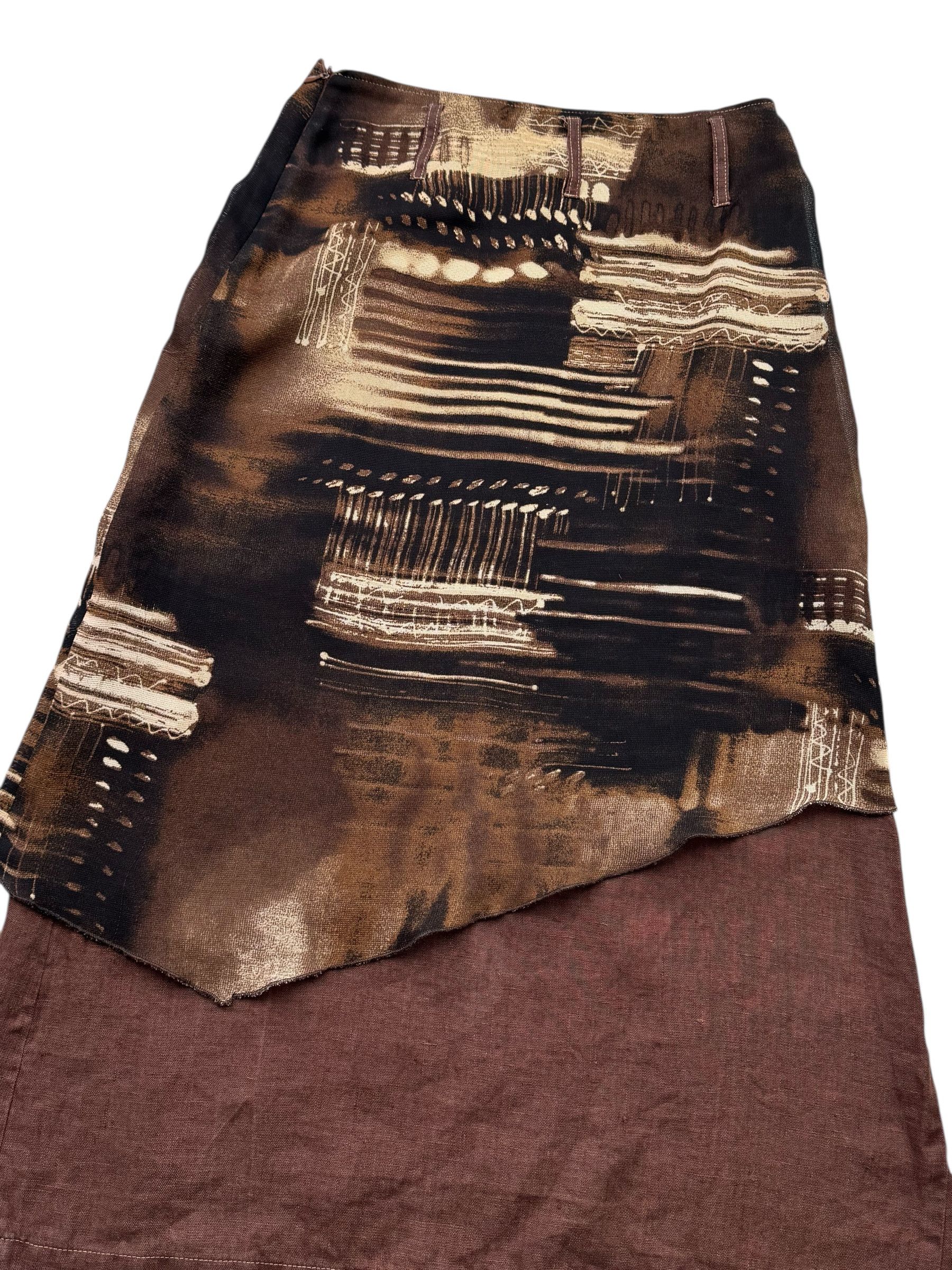 Vintage Vintage Asymmetry Skirt W262(V9) Size 26" / US 2 / IT 38 - 6 Thumbnail