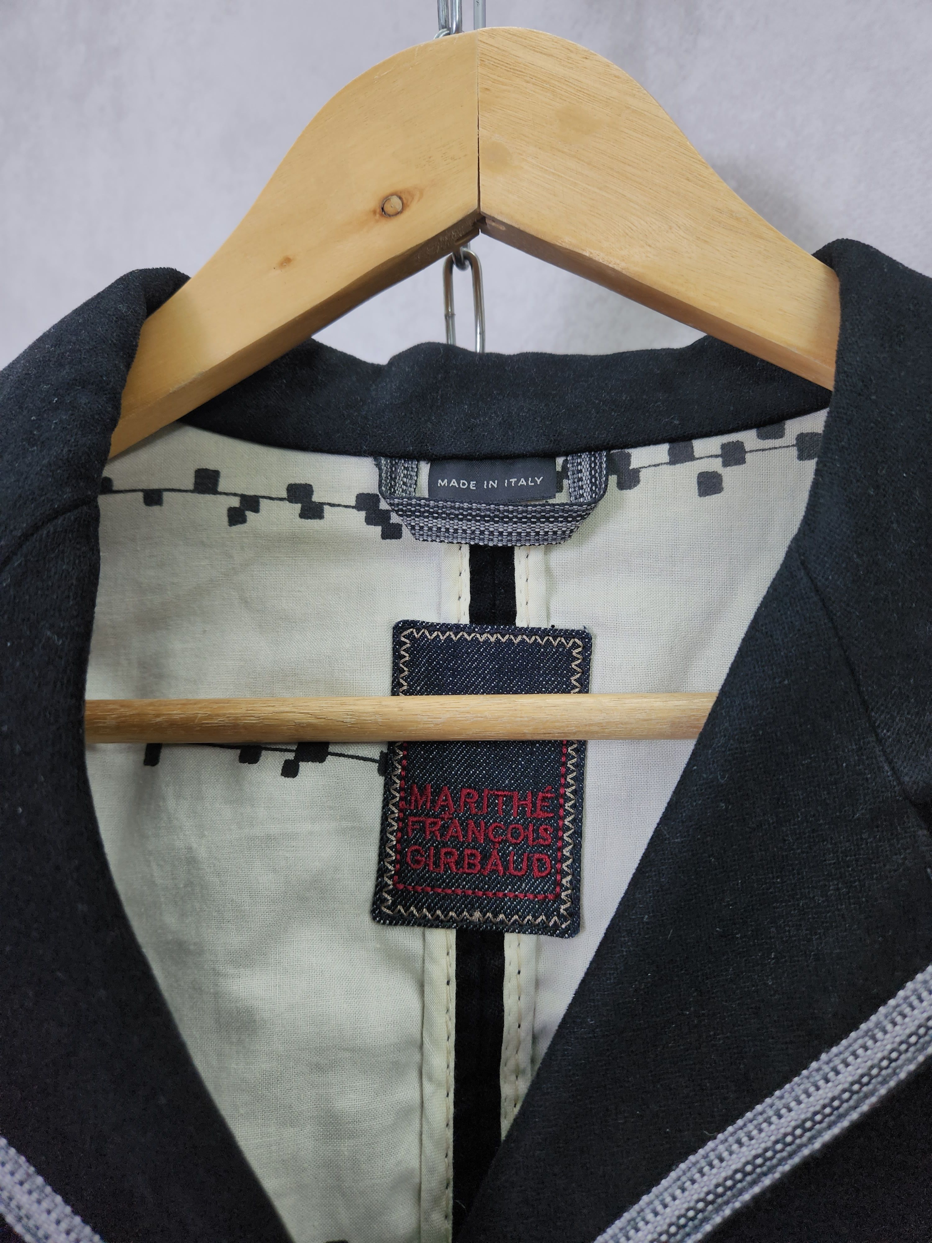 Marithe + Francois Girbaud Marithe Francois Girbaud cotton designer blazer 3 button ups Size S / US 4 / IT 40 - 8 Thumbnail