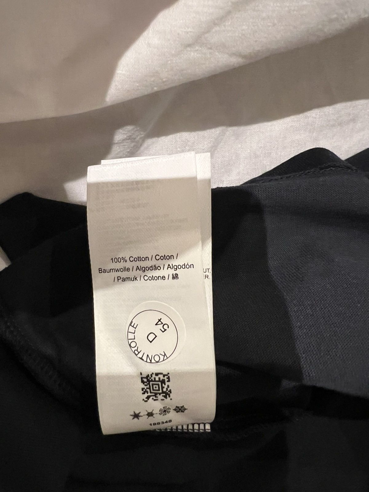 Raf Simons FRED PERRY Raf Simons Printed Jersey Navy XL long sleeve Size US XL / EU 56 / 4 - 12 Thumbnail