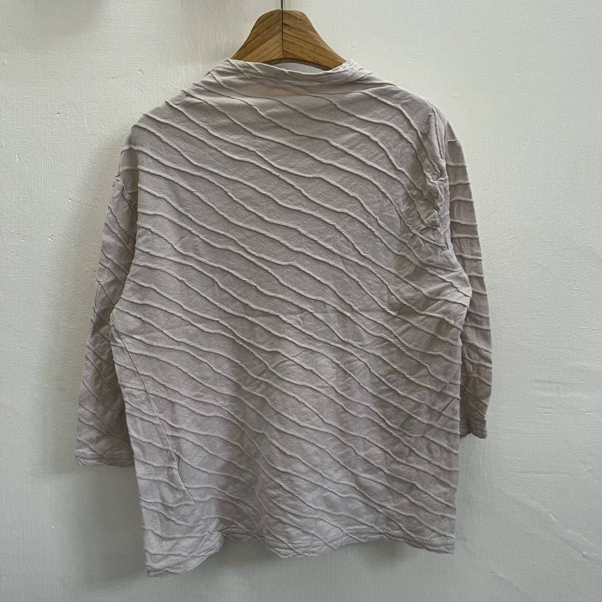 Issey Miyake Vintage Plantation by Issey Miyake Pleated Tees Size US XS / EU 42 / 0 - 2 Thumbnail