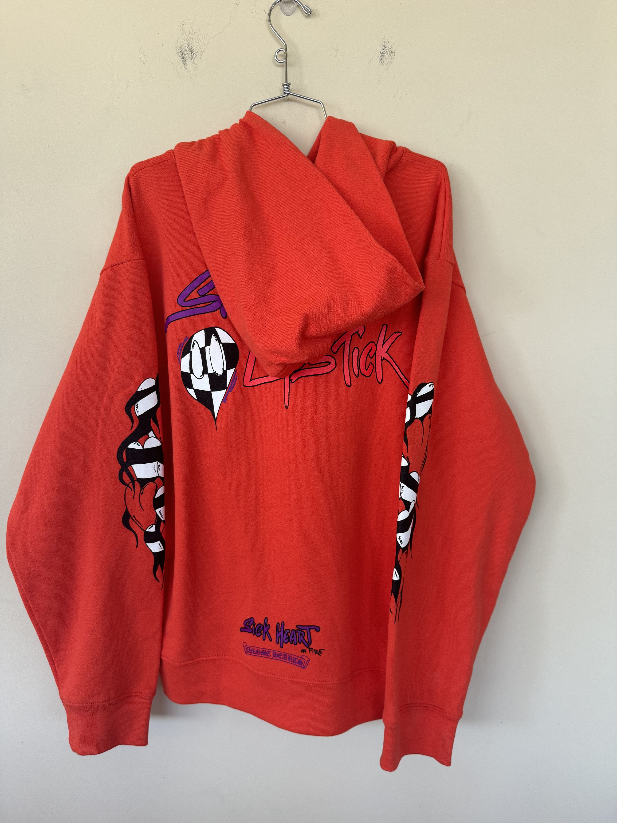 Chrome Hearts CH Sadistic Lipstick Hoodie Size US L / EU 52-54 / 3 - 6 Thumbnail