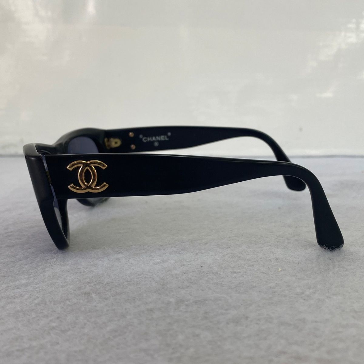 Chanel Chanel CC Sunglasses Black Size ONE SIZE - 10 Thumbnail