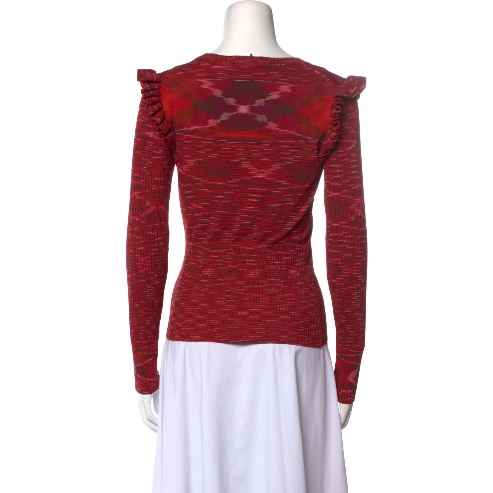 Cinq a Sept Cinq À Sept Salma Pullover Medium Knit Sweater Size M / US 6-8 / IT 42-44 - 7 Thumbnail