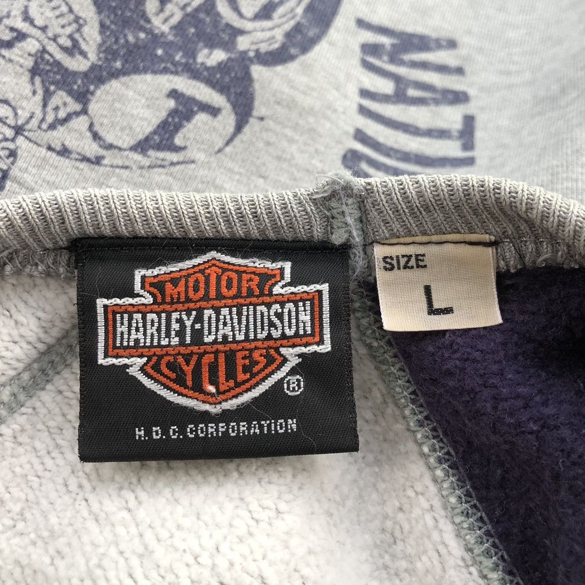 Harley Davidson Vintage Harley Davidson Wins Crewneck Sweatshirt Size US L / EU 52-54 / 3 - 12 Thumbnail