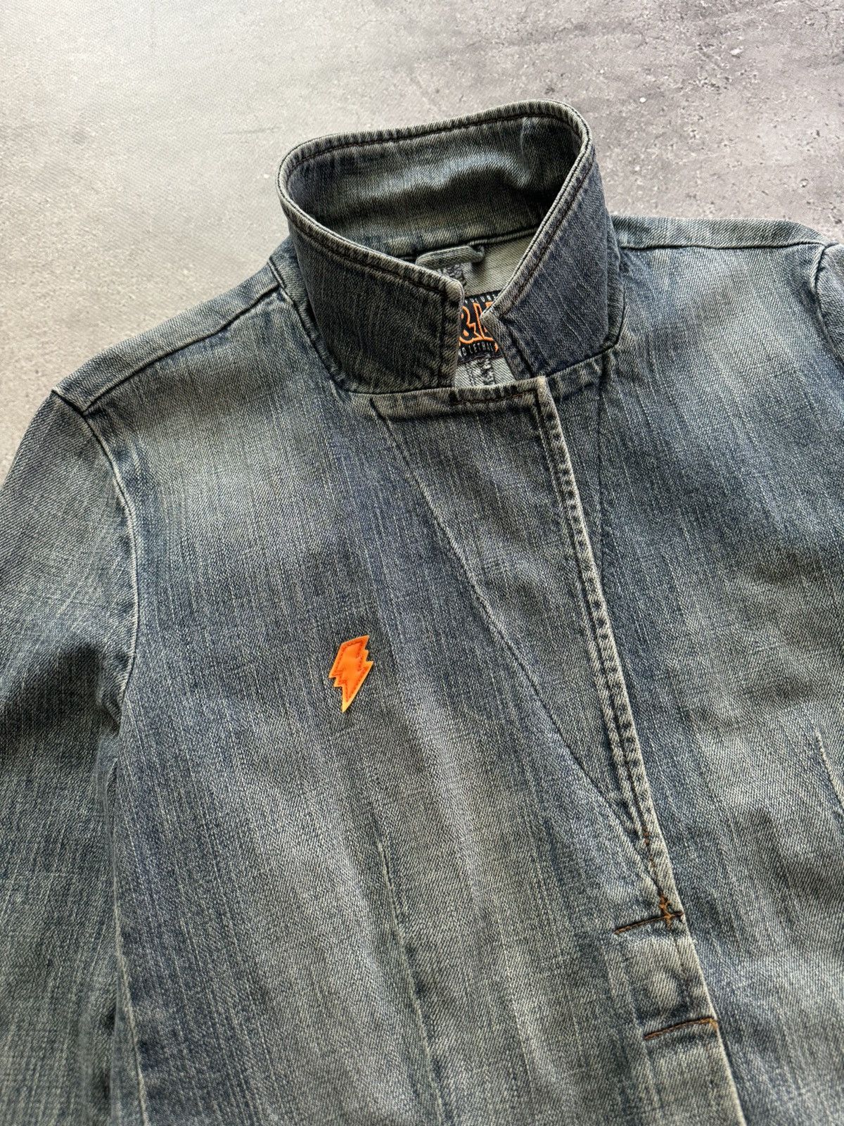 W&LT W&LT Walter Van Beirendonck Women’s Denim Jacket Size XS / US 0-2 / IT 36-38 - 3 Thumbnail