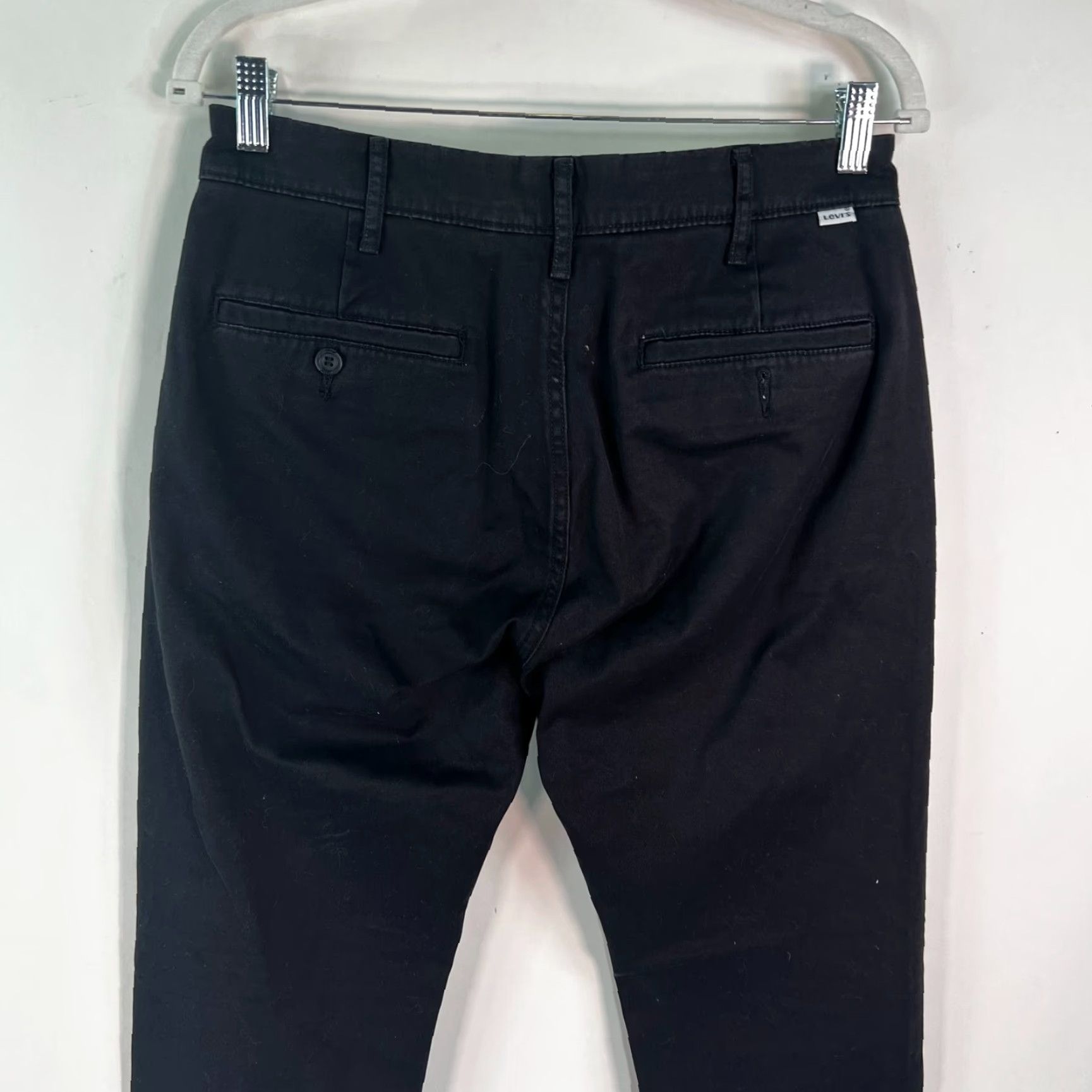 Levi's VINTAGE: No — Levis 511 Mens Straight Leg Relaxed Mid Rise Casual Black Jeans 30X32, Levi's Mens Jeans, 5-Pocket, Regular Fit, Beige Canvas? Size US 38 / EU 54 - 6 Thumbnail