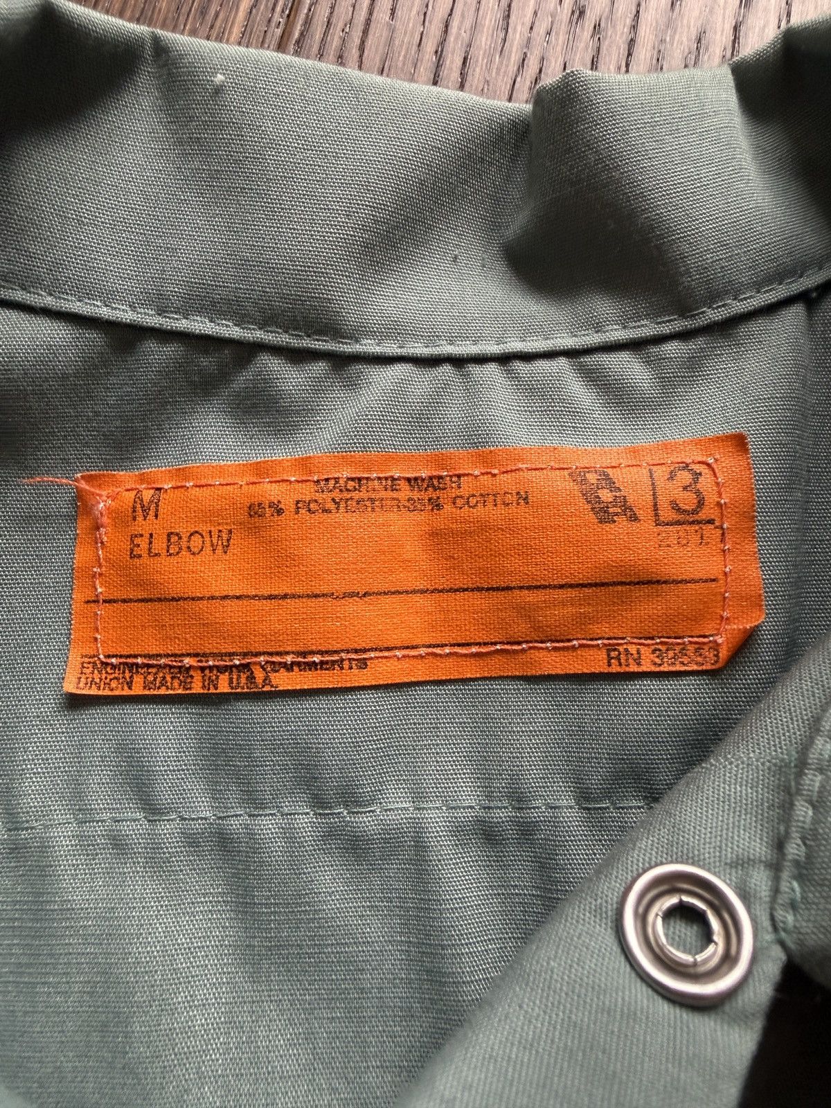 Vintage Vintage 70s Chain Stitched Button Up Work Shirt Size US M / EU 48-50 / 2 - 5 Thumbnail