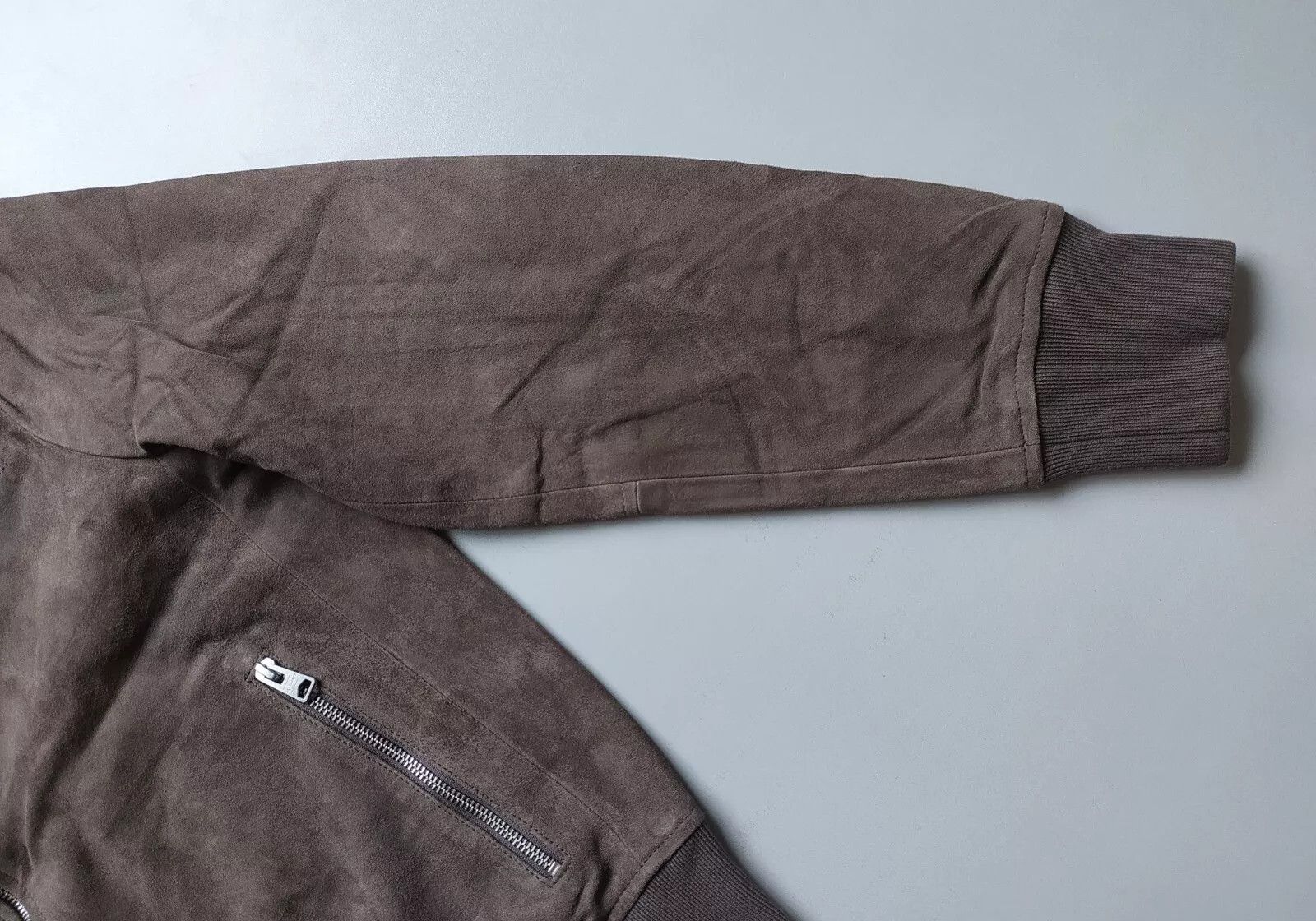 Allsaints ALLSAINTS Olmo Suede Leather Jacket IFD 0728 Size US M / EU 48-50 / 2 - 4 Thumbnail