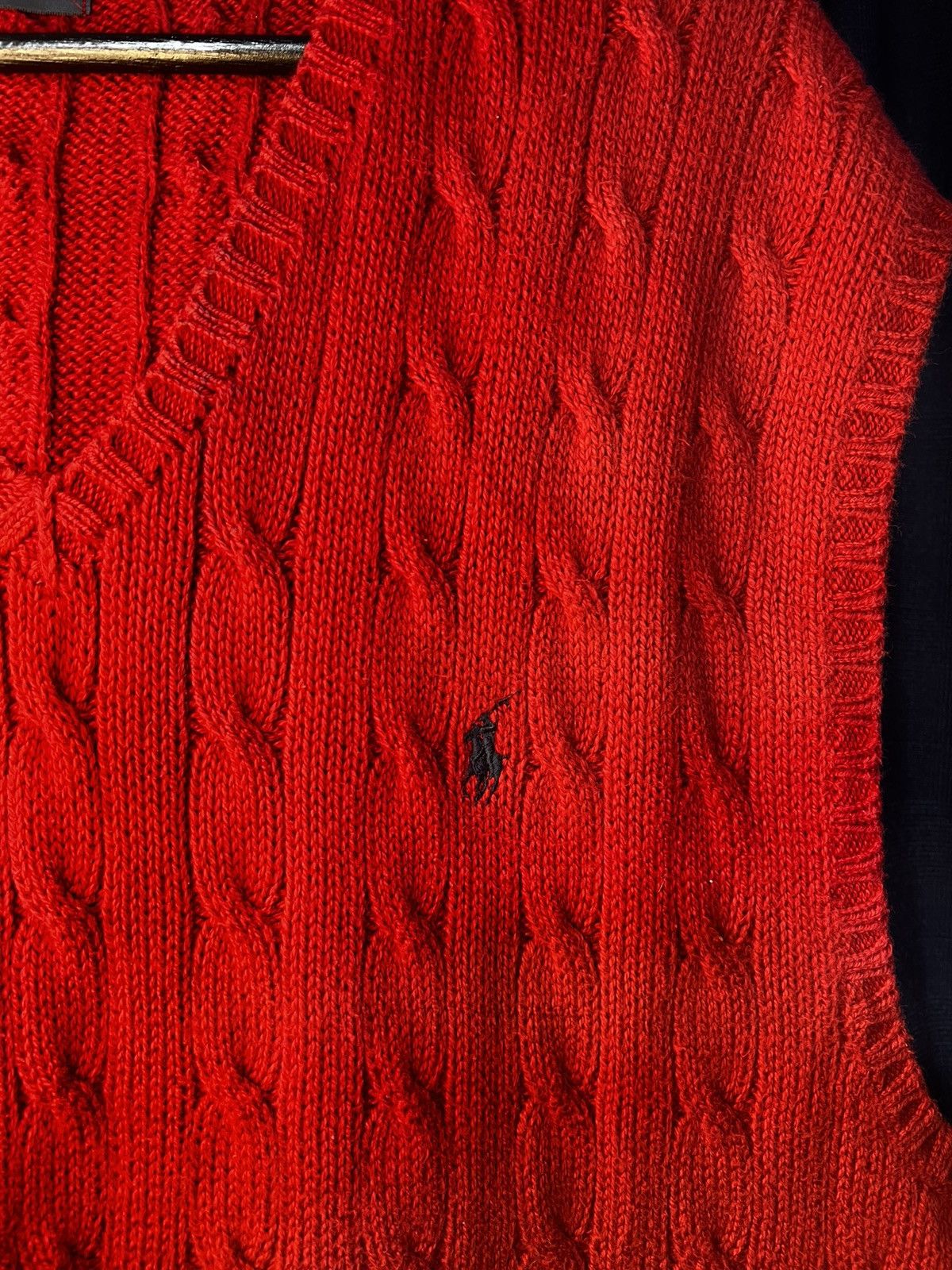 Polo Ralph Lauren Ralph Lauren Sleeveless Sweater - Red. Size L Size US L / EU 52-54 / 3 - 3 Thumbnail
