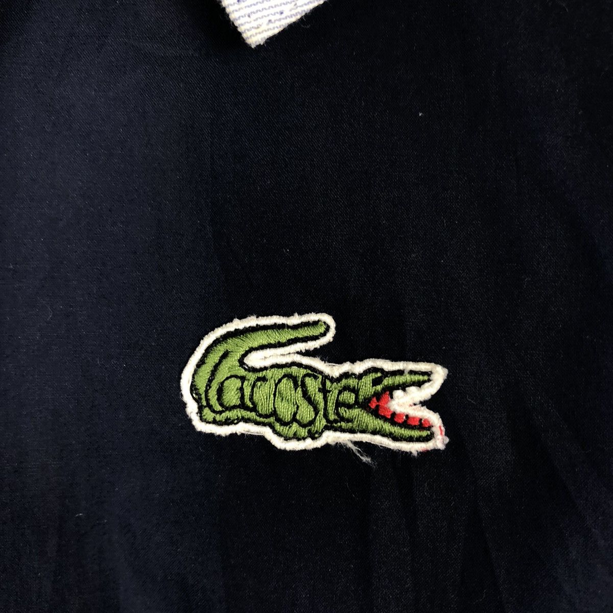 Japanese Brand 🔥Vintage Reversible Bomber Jacket Chemise Lacoste Big Logo Size US M / EU 48-50 / 2 - 19 Thumbnail