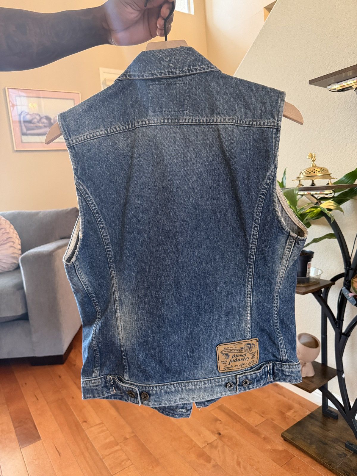 Diesel Diesel Denim Vest Size US S / EU 44-46 / 1 - 2 Thumbnail
