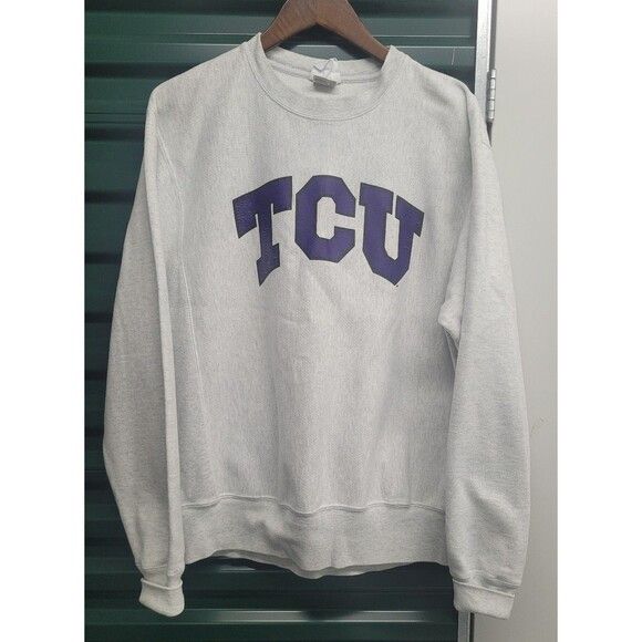 Champion Vintage Champion Reverse Weave TCU Crewneck Sweatshirt Size US M / EU 48-50 / 2 - 5 Thumbnail