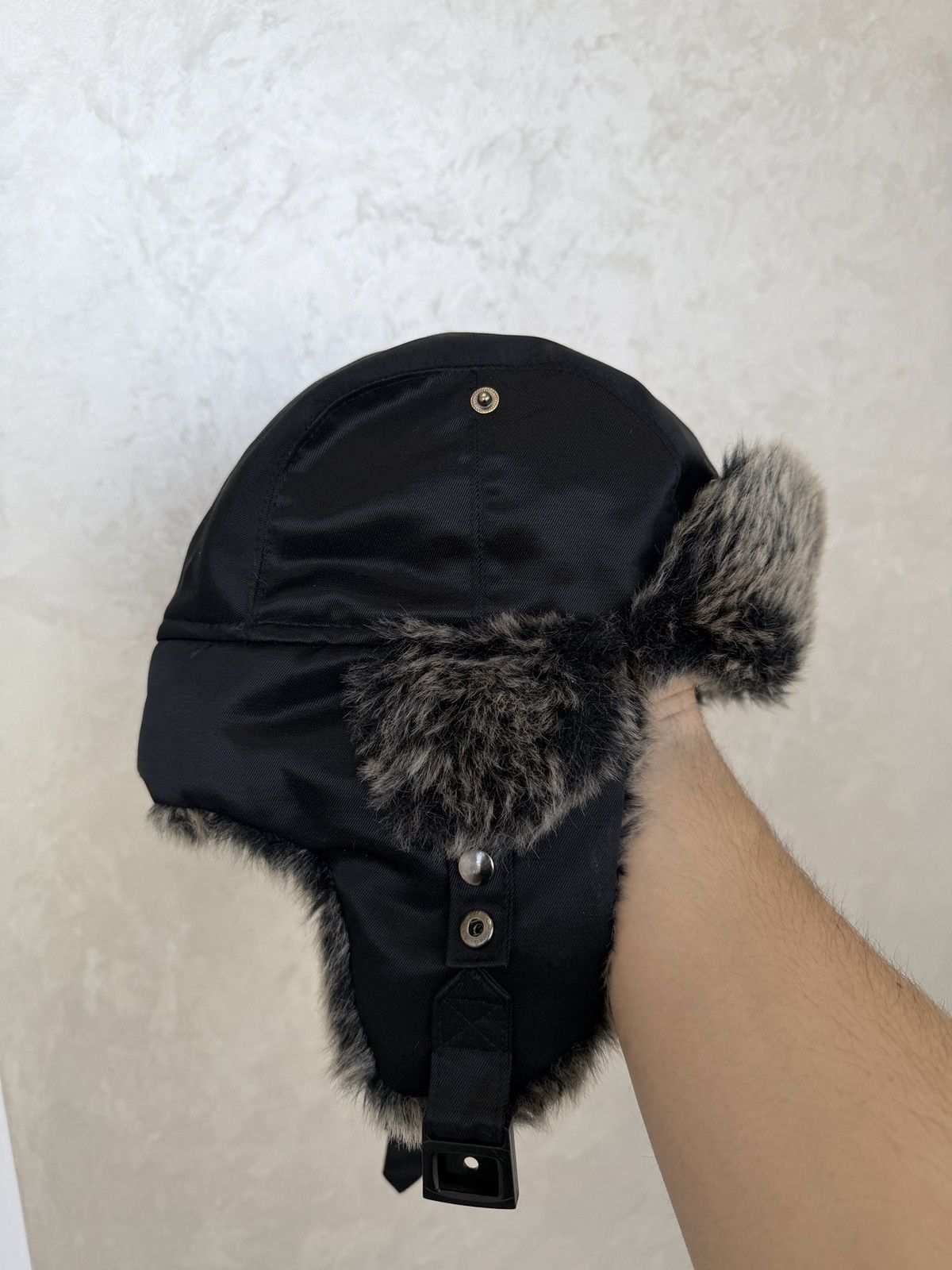 Hysteric Glamour Crazy Y2k Mohair Fuzzy Hat Ushanka Punk Winter Size ONE SIZE - 3 Thumbnail