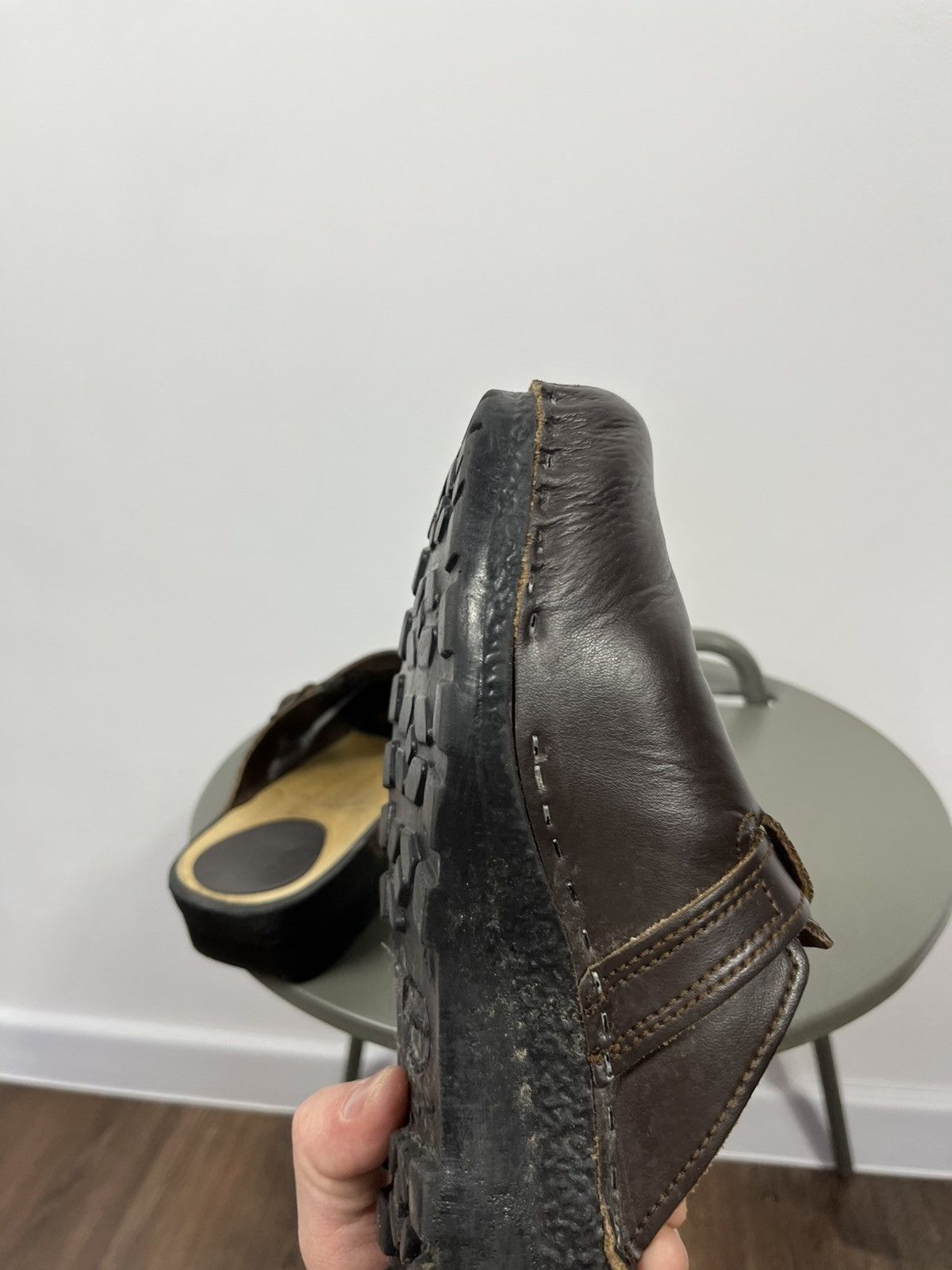 Other Handmade Leather Clogs Brown Men’s EU 41 Slip On Shoes Size US 8 / EU 41 - 11 Thumbnail