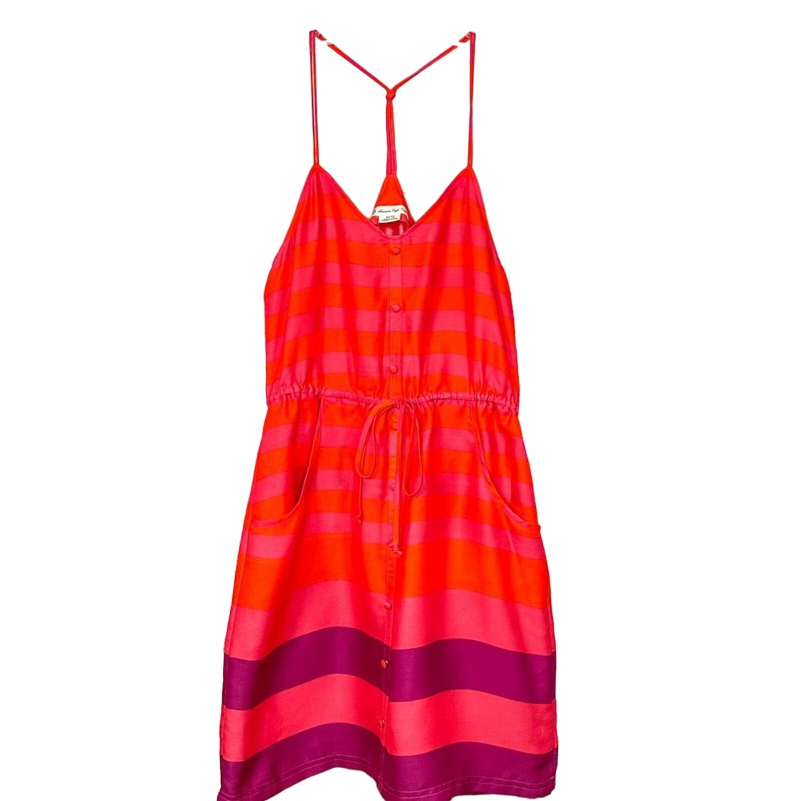 American Eagle Outfitters American Eagle Pink, Orange Purple Sundress, EUC, Size XS Size XS / US 0-2 / IT 36-38 - 3 Thumbnail