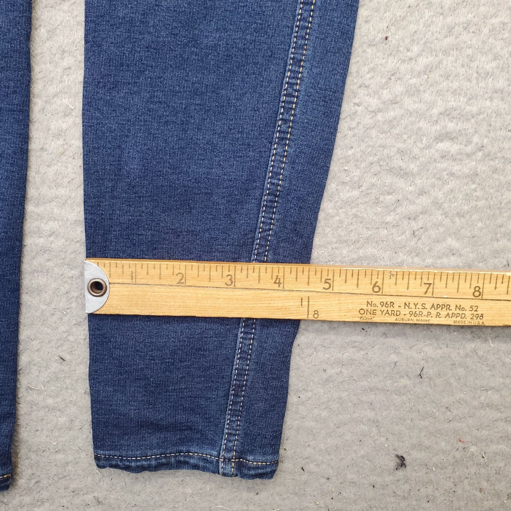Abercrombie & Fitch Abercrombie & Fitch Jeans Womens Size 2 Blue Denim Slim Fit Perfect Stretch Skinny Leg Shirt City? Size 26" / US 2 / IT 38 - 5 Thumbnail