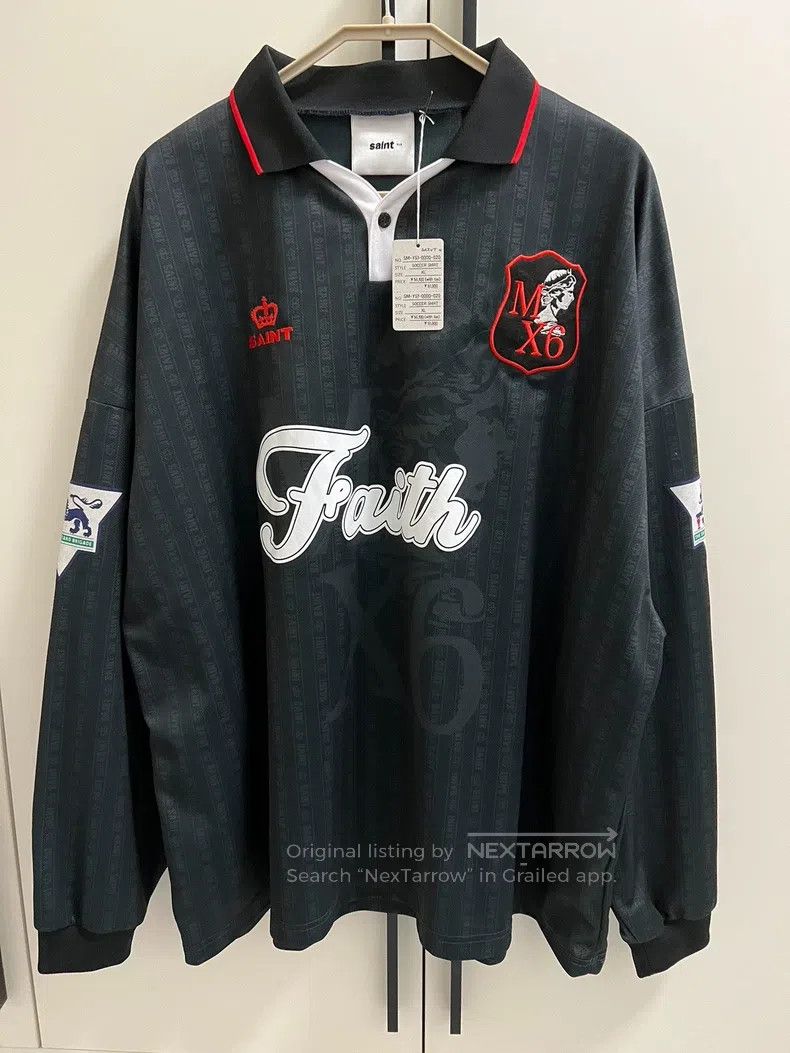 Saint Michael Saint Michael Football print long-sleeve Size US XL / EU 56 / 4 - 1 Thumbnail
