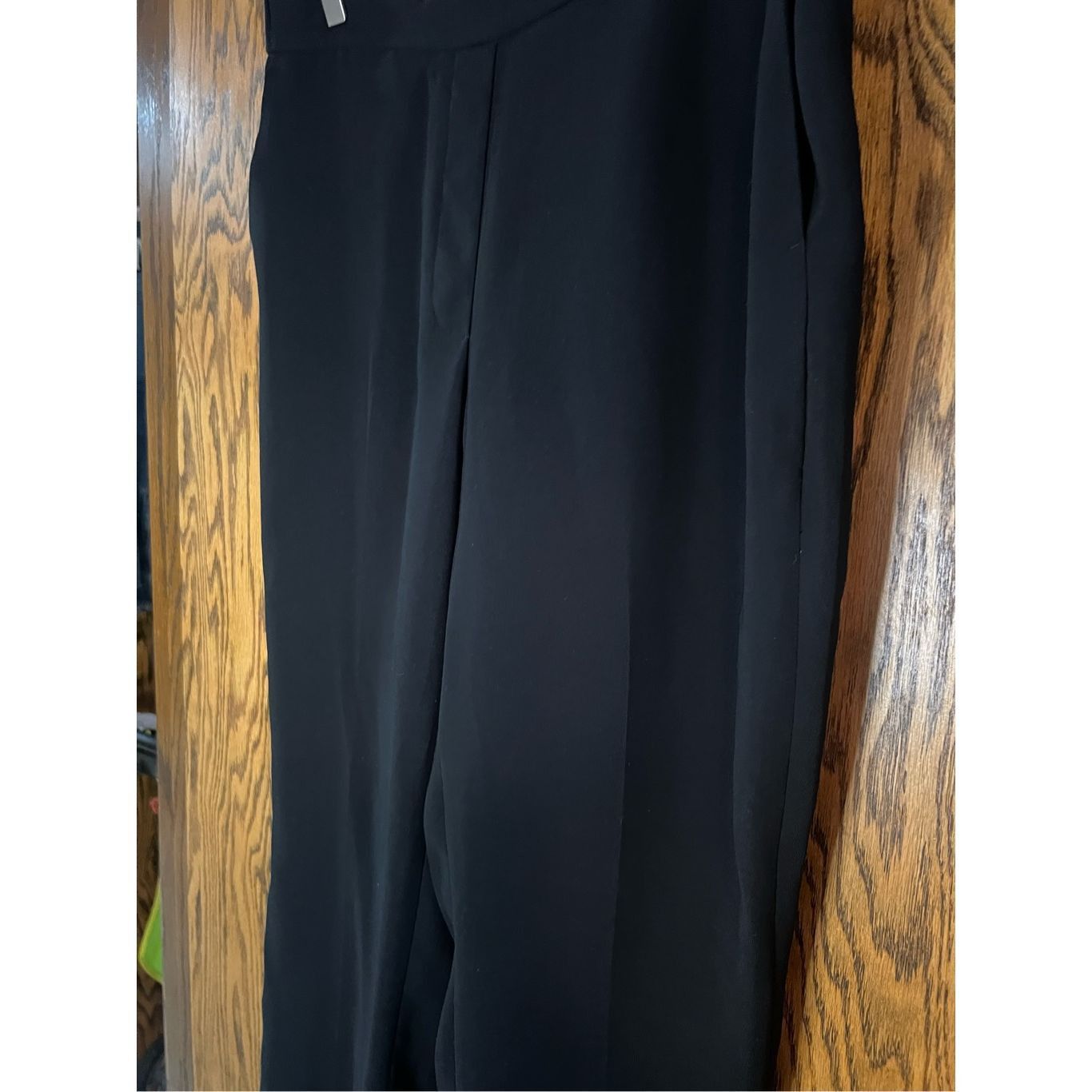 Other J. Crew Black Dress Pants Woman’s Size 12 100% Polyester Size 34" / US 12 / IT 48 - 3 Thumbnail