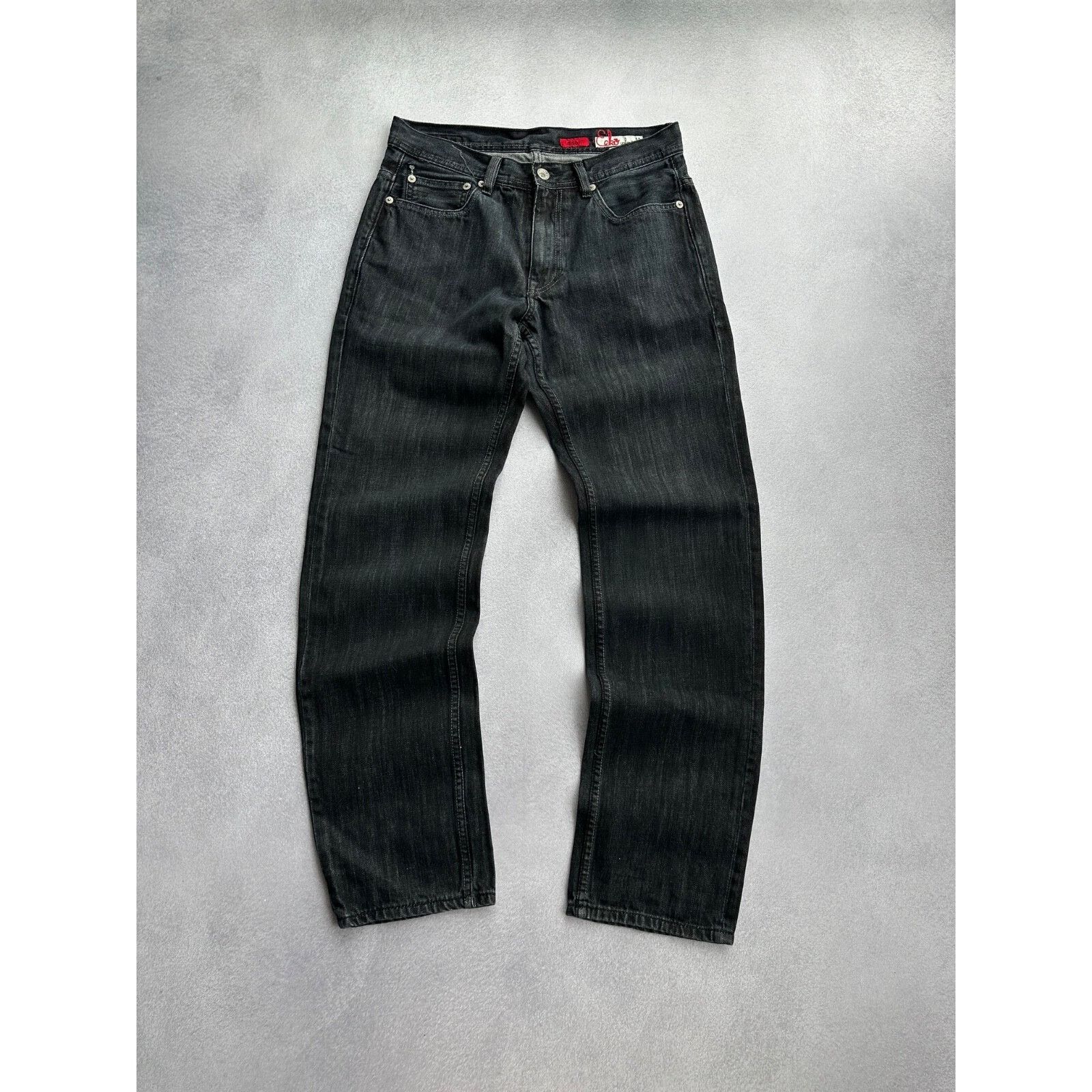 Ecko Unltd. VTG ECKo Unltd Loose Fit Baggy Black Heavy Jeans Sz 34 Size US 34 / EU 50 - 7 Thumbnail