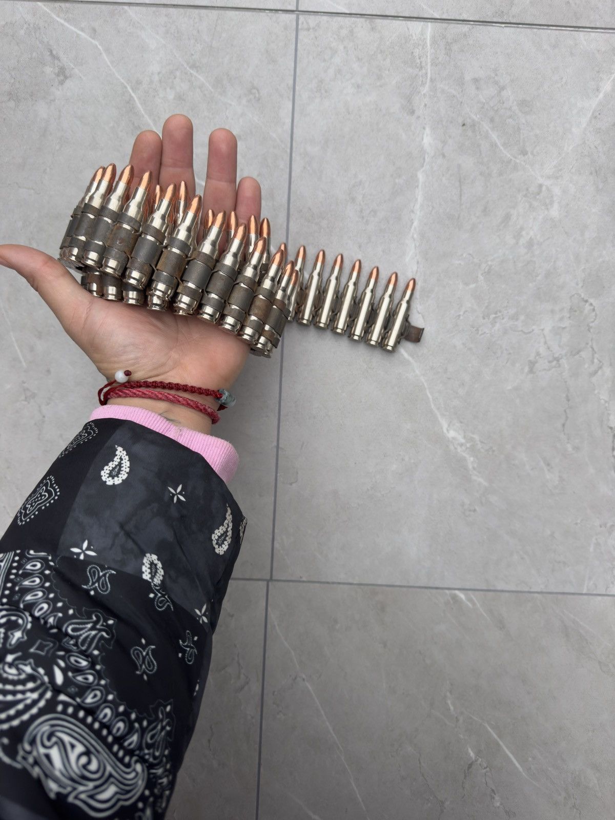 Vintage Vintage Military Opium Bullet Ammo Belt Size ONE SIZE - 4 Thumbnail
