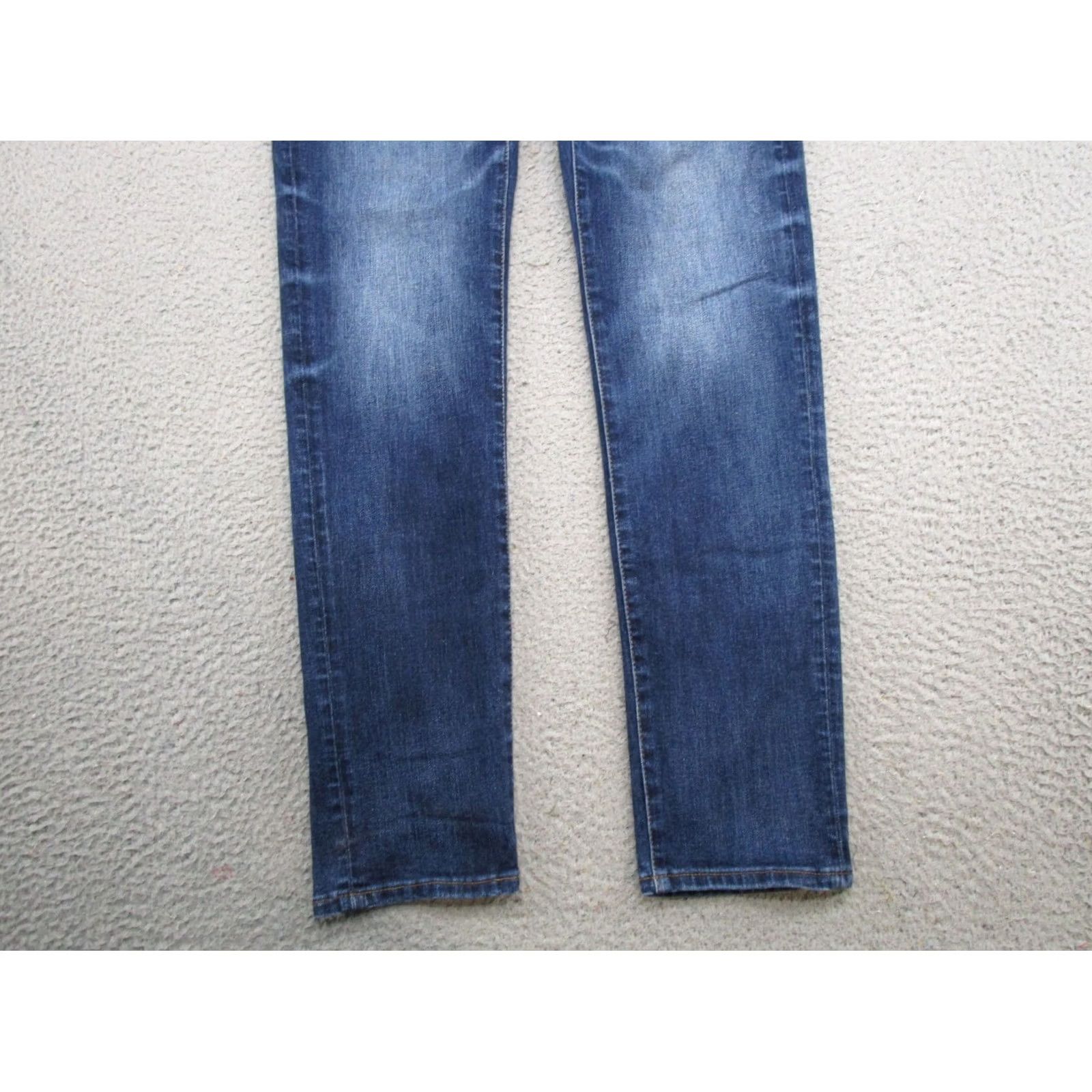 American Eagle Outfitters American Eagle Outfitters Jeans Mens 30x34 Skinny Airflex Athletic Blue Denim 5-Pocket Stretch Rise Mid Vintage No Size US 30 / EU 46 - 2 Thumbnail