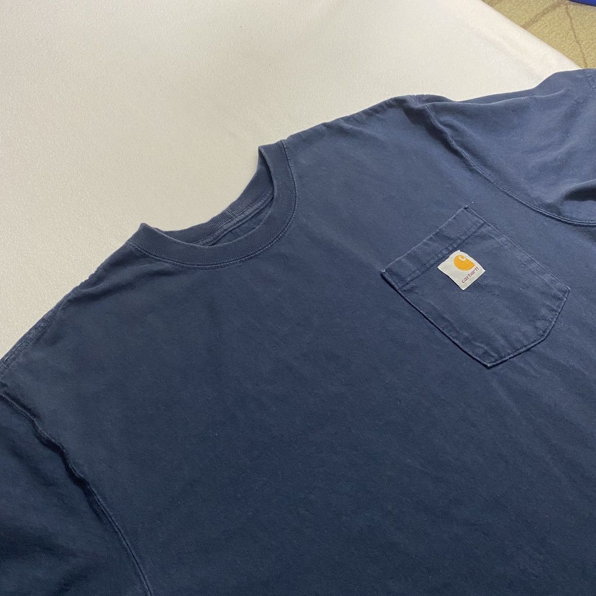 Carhartt Carhartt Men's Medium T-Shirt Navy Blue Crew Neck Tee Size US M / EU 48-50 / 2 - 10 Thumbnail