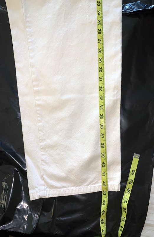 Calvin Klein CALVIN KLEIN JEANS EARLY 2000'S Y2K CREAM BAGGY FIT JEANS Size US 36 / EU 52 - 5 Thumbnail