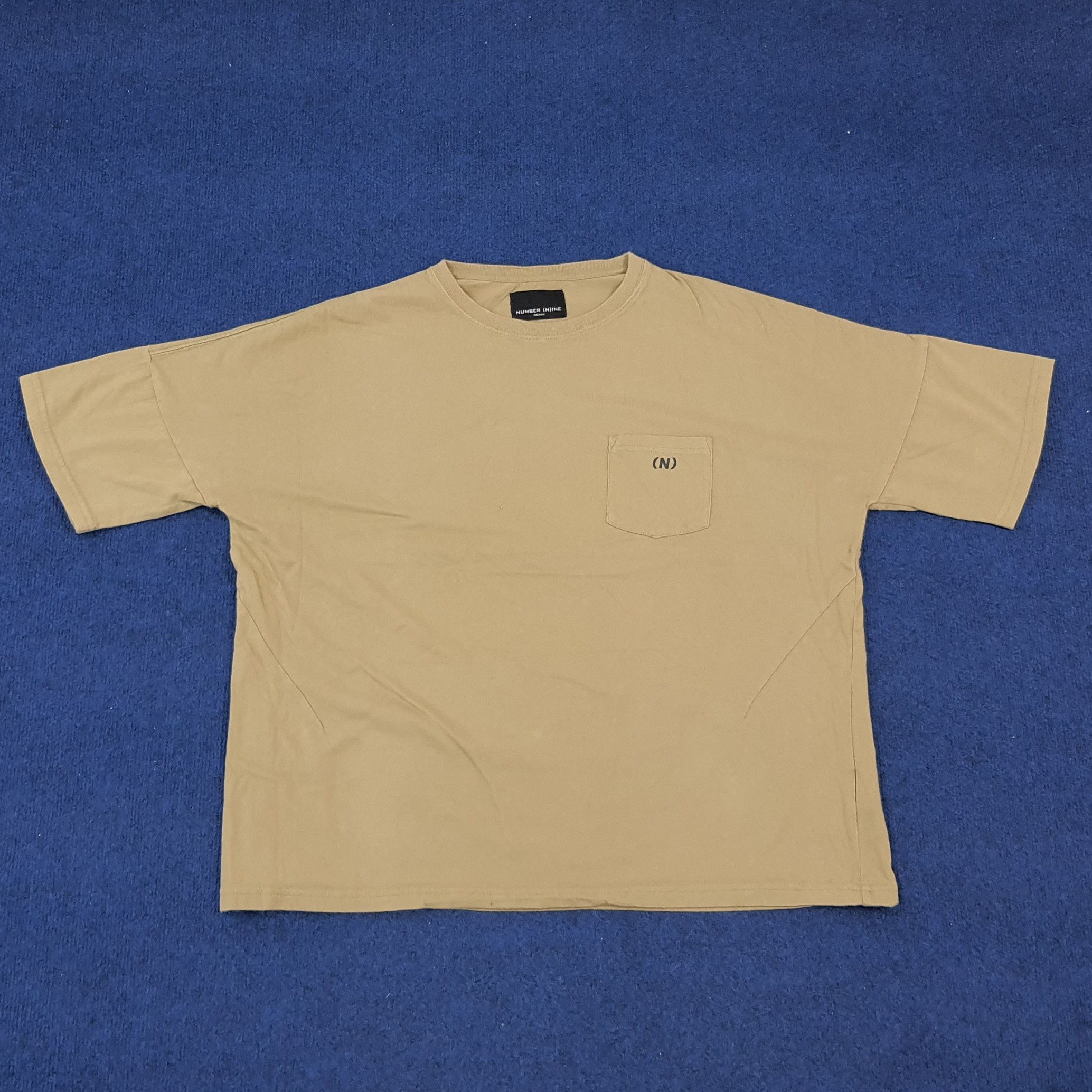 Japanese Brand × Number (N)ine × Vintage Vintage Number Nine Spell Out Japan Brand Boxy Tshirt Size US XL / EU 56 / 4 - 3 Thumbnail