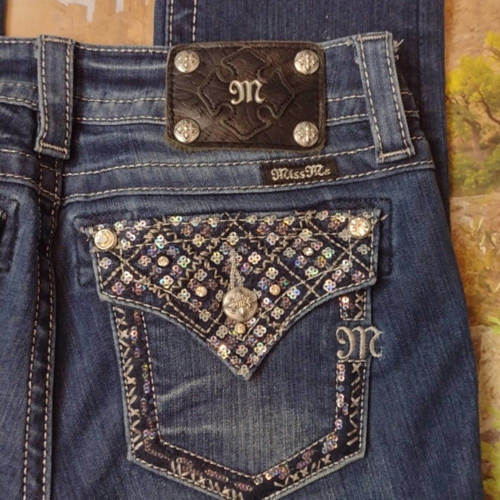 Miss Me Miss me skinny jeans size 27 Size 27" / US 4 / IT 40 - 4 Thumbnail