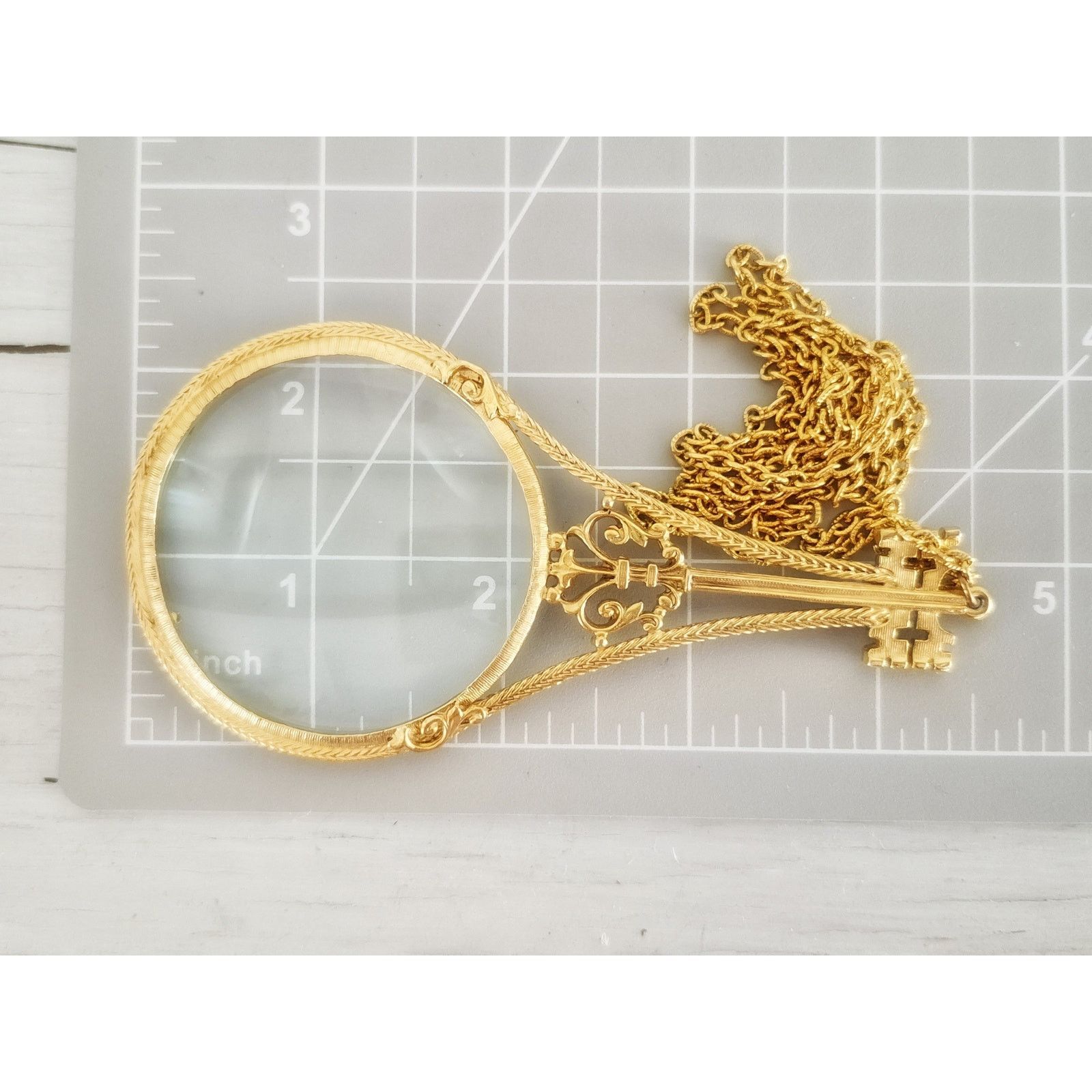 Other Vintage Florenza Magnifying Glass Necklace Size ONE SIZE - 7 Thumbnail
