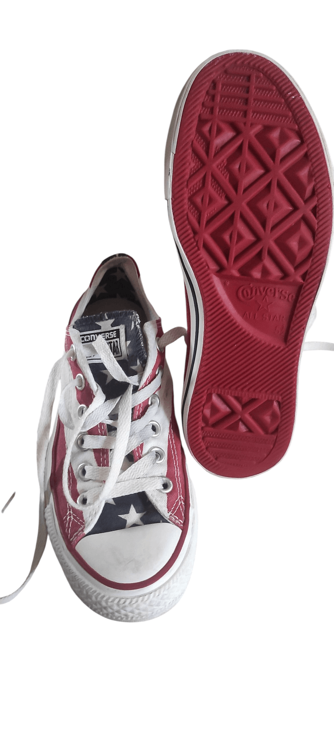 Converse Converse Women Chuck Taylor All Star American Flag Sneakers Size US 7.5 / IT 37.5 - 12 Thumbnail