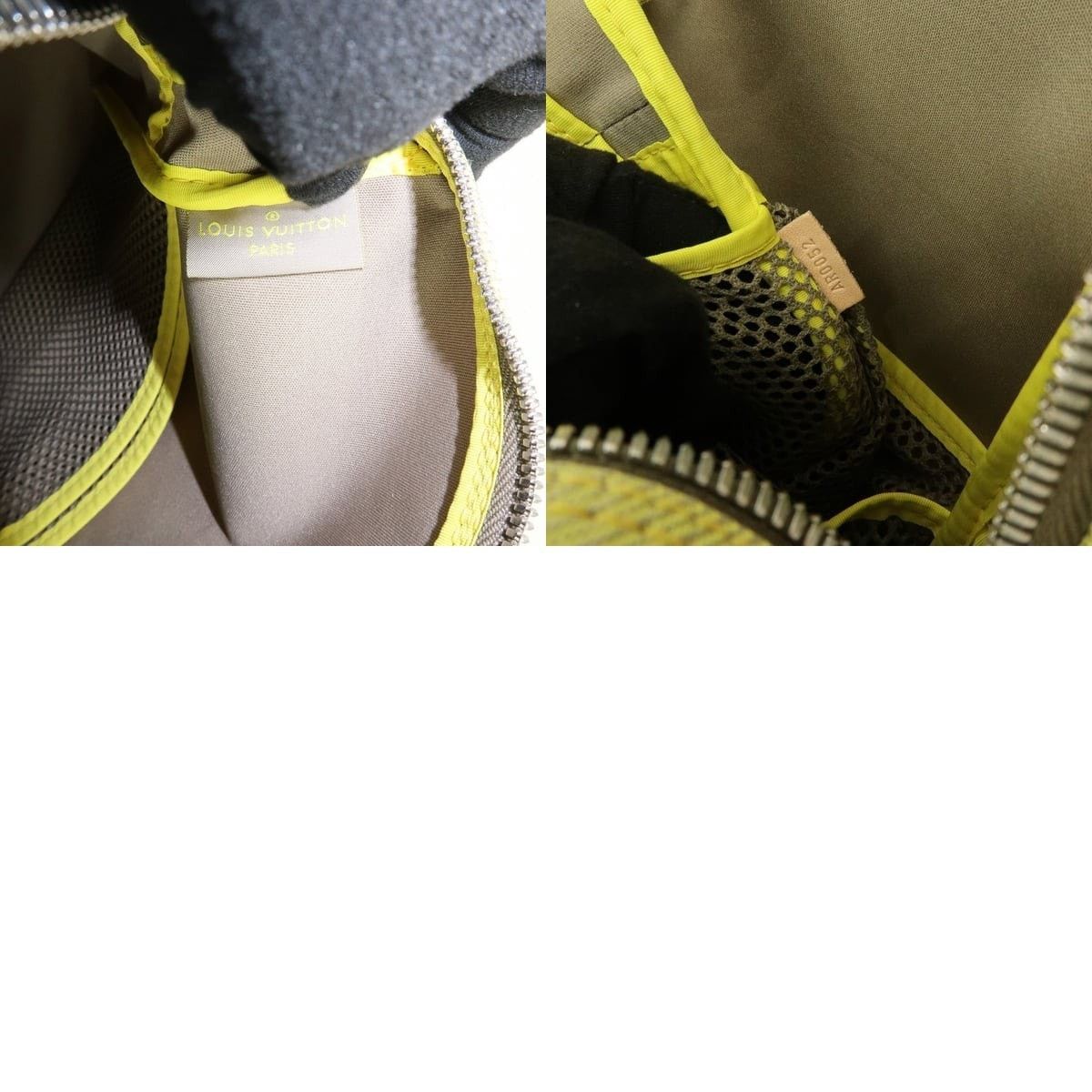 Louis Vuitton Louis Vuitton LV Cup Weatherly Shoulder Bag Nylon Green Size ONE SIZE - 8 Thumbnail