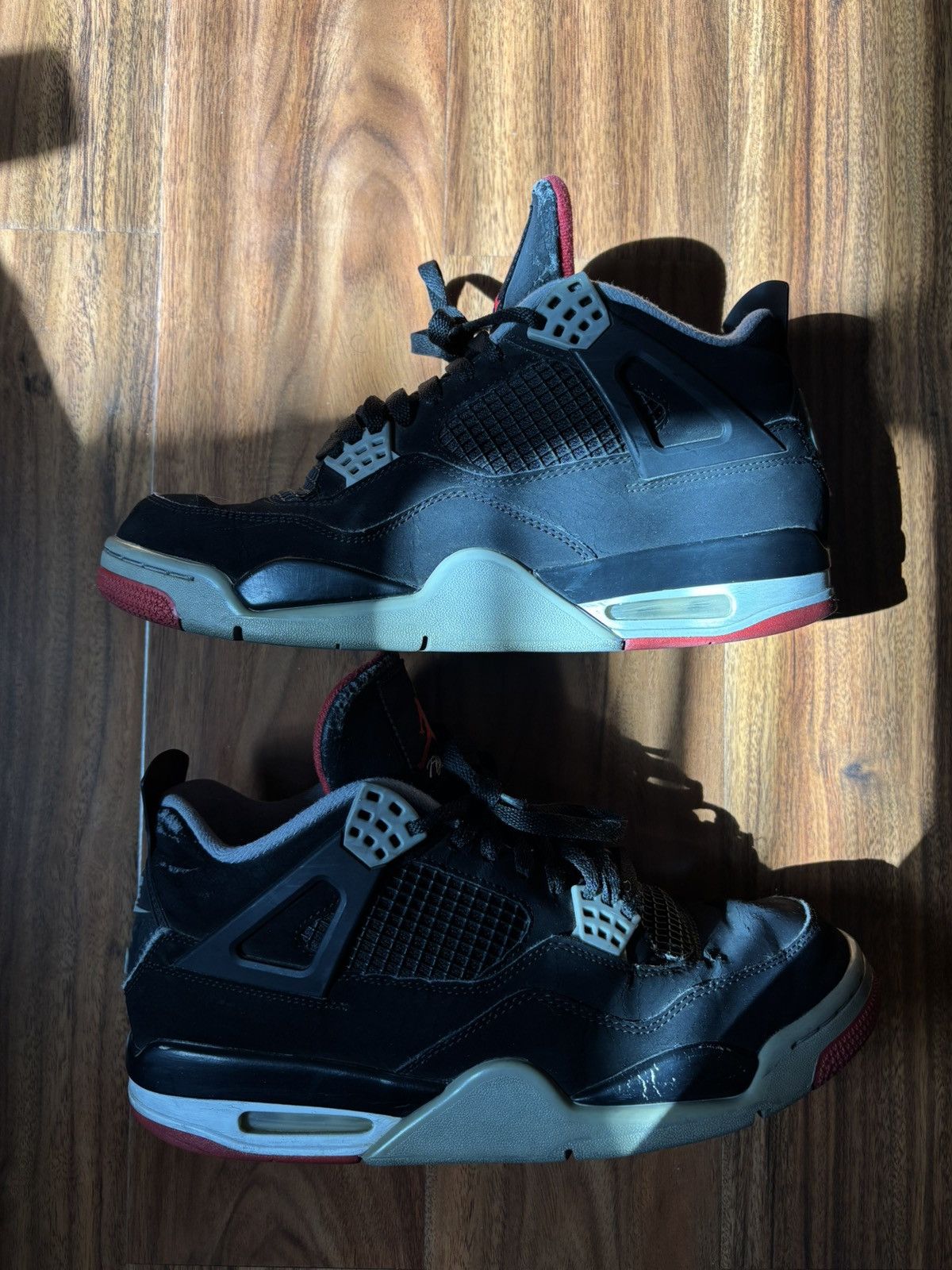 Jordan Brand Jordan 4 Bred 2019 Size US 10 / EU 43 - 2 Thumbnail