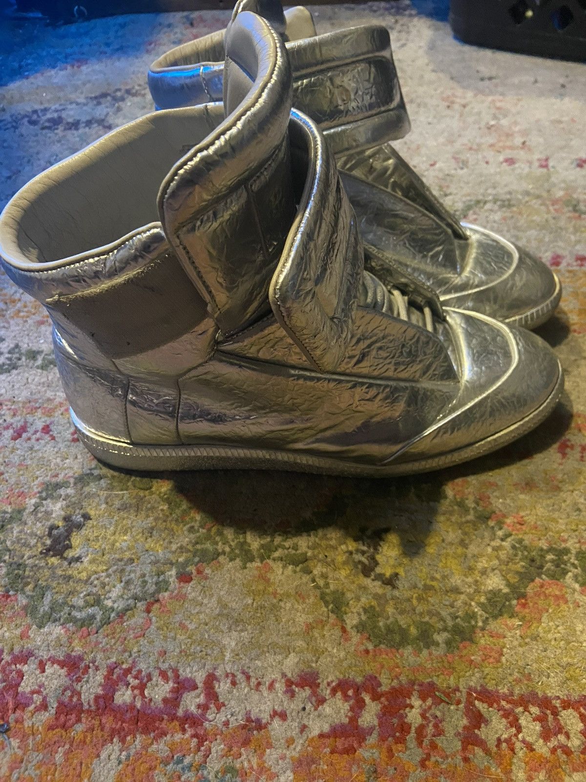 Maison Margiela rare maison margiela silver foil Size US 9 / EU 42 - 5 Thumbnail