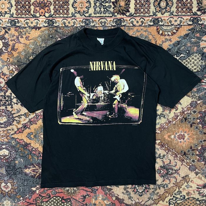 Vintage Nirvana Concert T Shirt 1996 From The Muddy Banks Of The