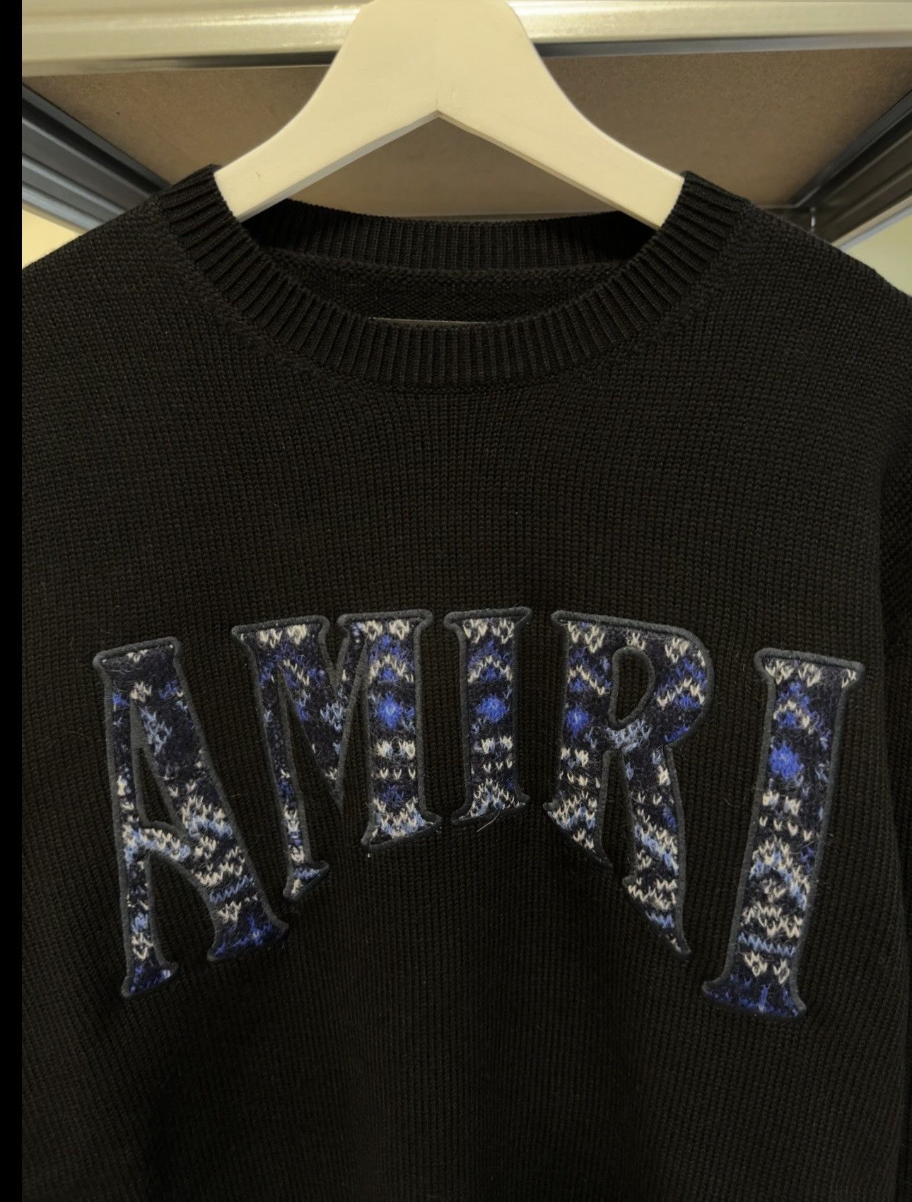 Amiri Amiri Logo Embroidery Sweater NEW 1200$ Size US L / EU 52-54 / 3 - 2 Thumbnail