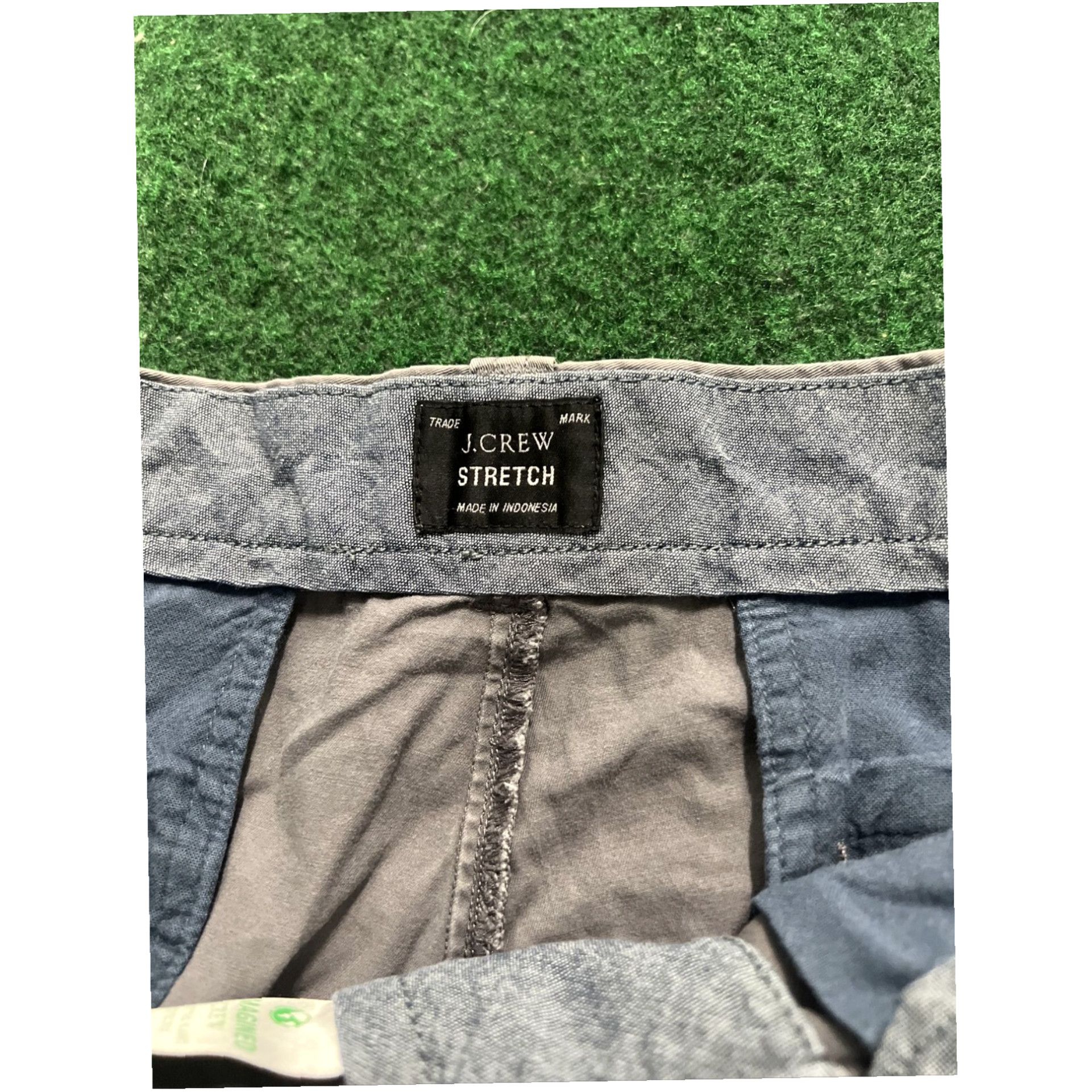 J.Crew J.Crew Shorts Adult 33 Gray Chino Stretch 10.5" Inseam Casual Preppy Mens Size US 33 - 5 Thumbnail